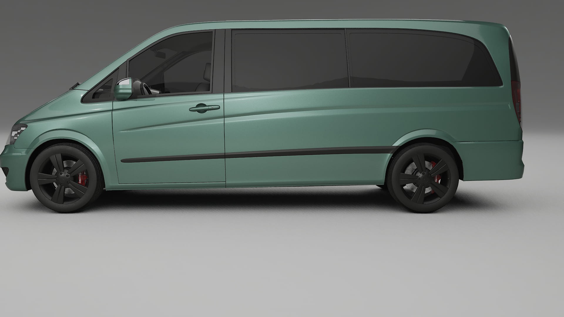 Mercedes Viano Extralong W439 Facelift LCI Filme de Proteção de Pintura TPU | EVERGREEN PPF de Mudança de Cor – Kit Complet 2