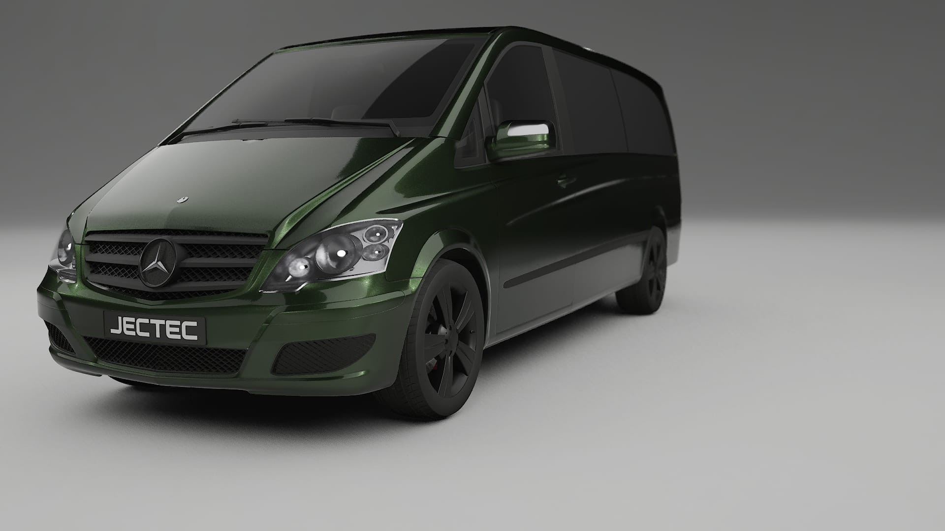 Mercedes Viano Extralong W439 Facelift LCI Filme de Proteção de Pintura TPU | LAGOON PPF de Mudança de Cor – Kit Completo P