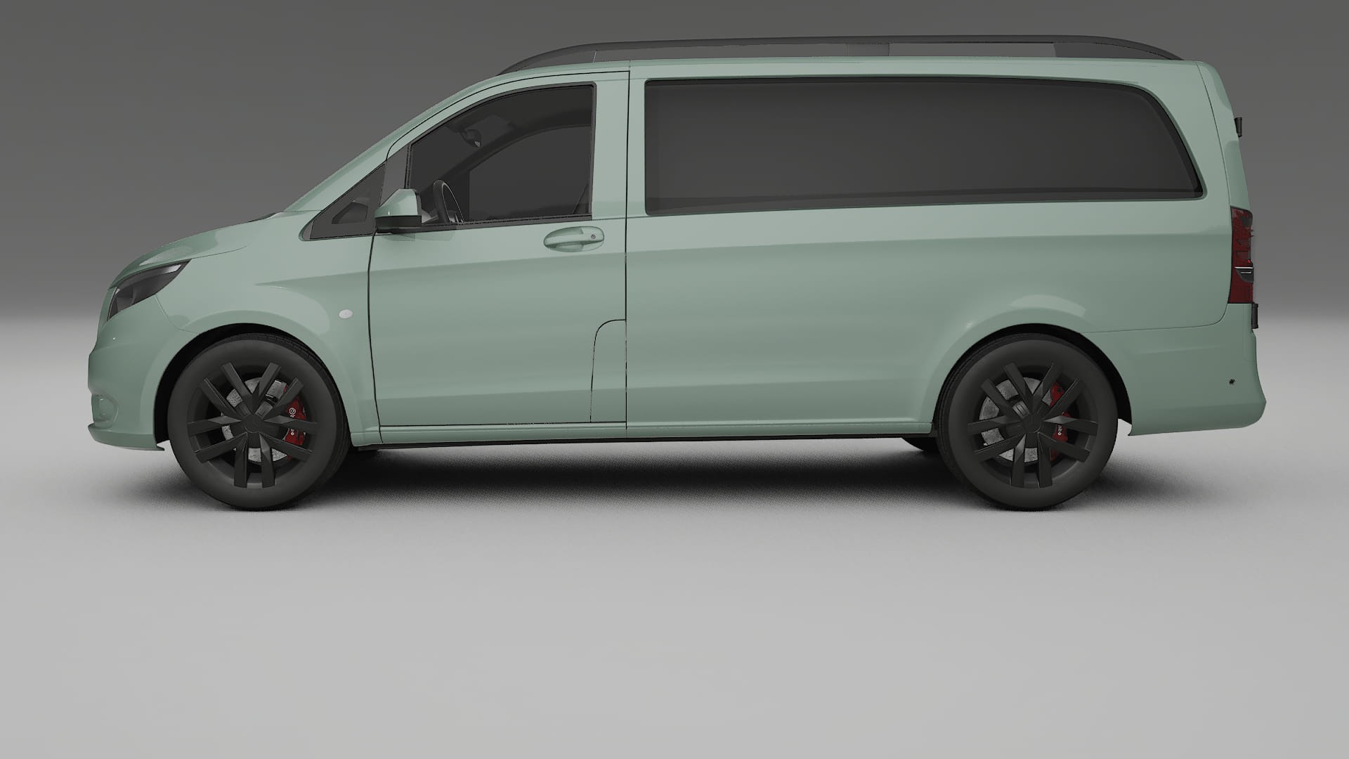 Mercedes Vito Short W447 prefacelift pre LCI Filme de Proteção de Pintura TPU | CINDER PPF de Mudança de Cor – Kit Completo