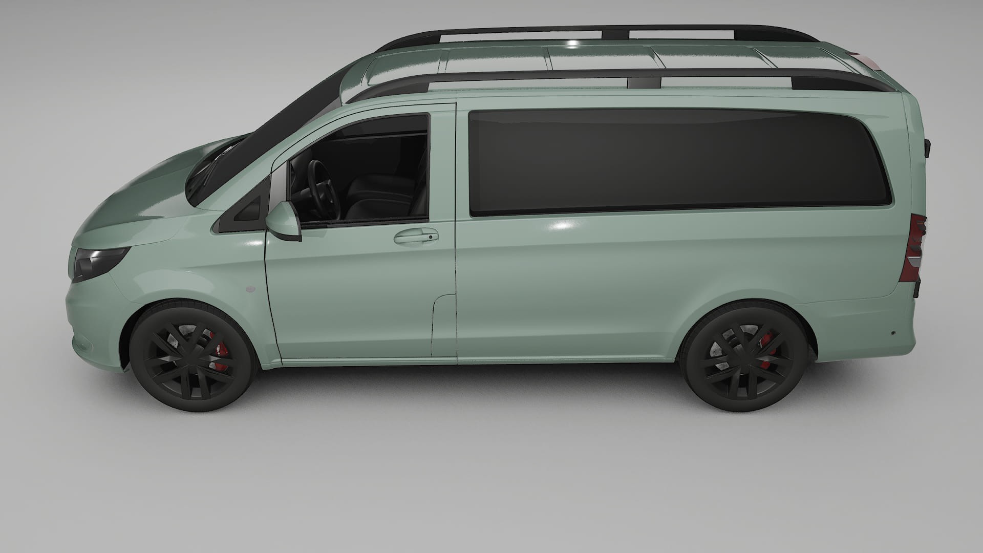 Mercedes Vito Short W447 prefacelift pre LCI Filme de Proteção de Pintura TPU | CINDER PPF de Mudança de Cor – Kit Completo