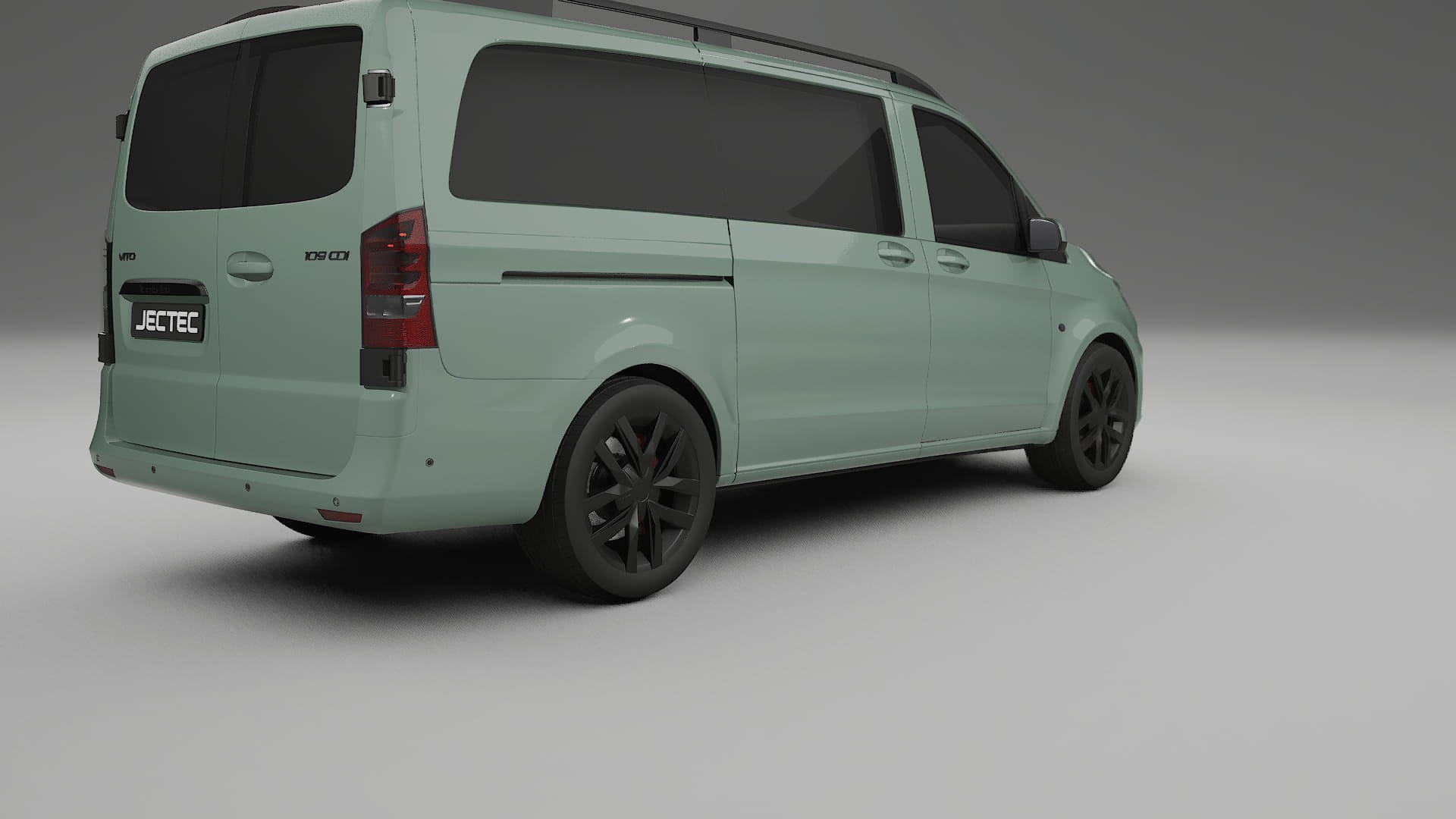 Mercedes Vito Short W447 prefacelift pre LCI Filme de Proteção de Pintura TPU | CINDER PPF de Mudança de Cor – Kit Completo