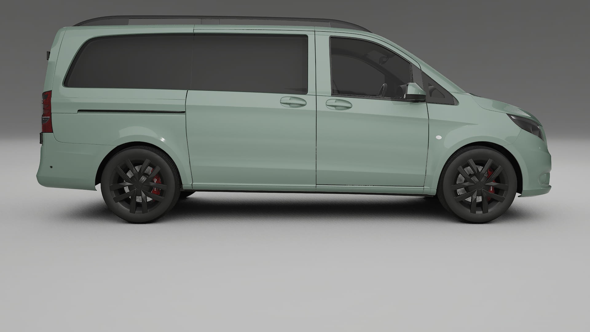 Mercedes Vito Short W447 prefacelift pre LCI Filme de Proteção de Pintura TPU | CINDER PPF de Mudança de Cor – Kit Completo