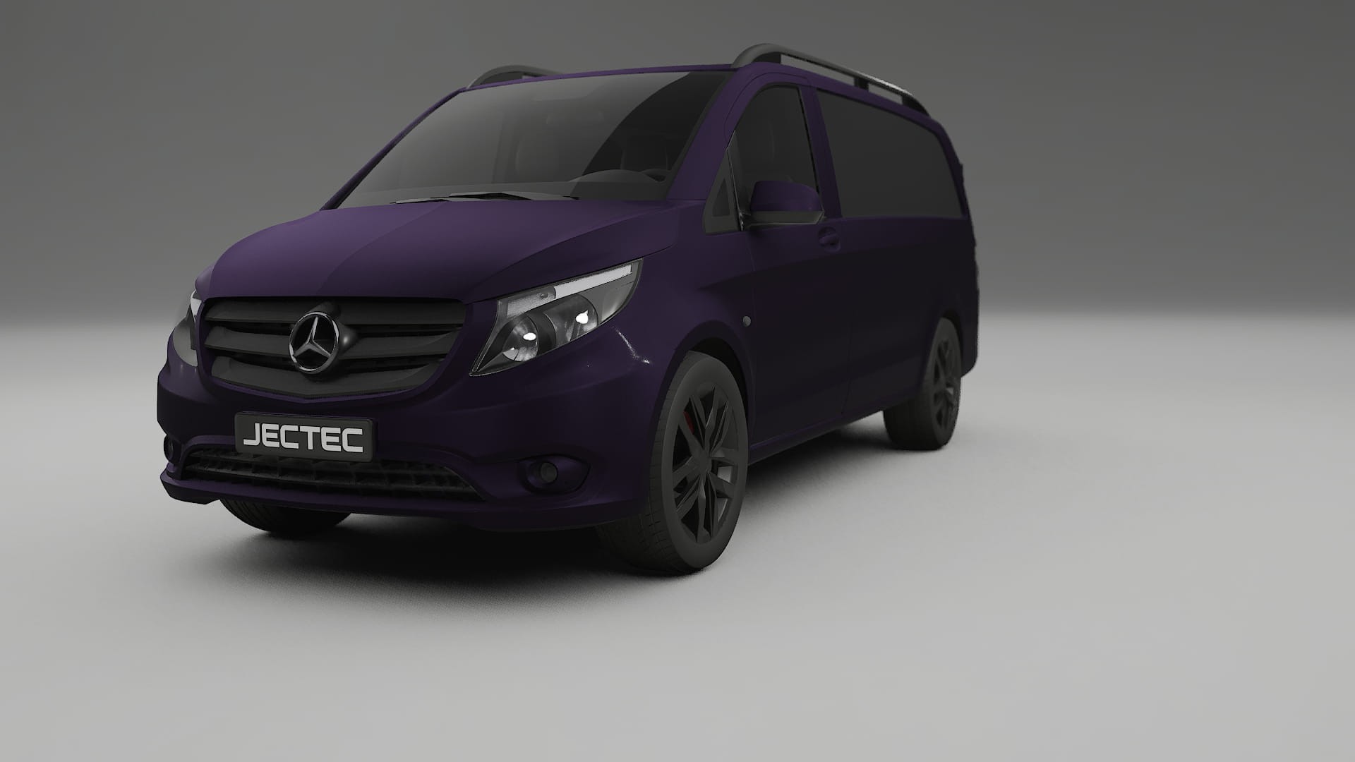 Mercedes Vito Short W447 prefacelift pre LCI Filme de Proteção de Pintura TPU | VIOLET PPF de Mudança de Cor – Kit Completo