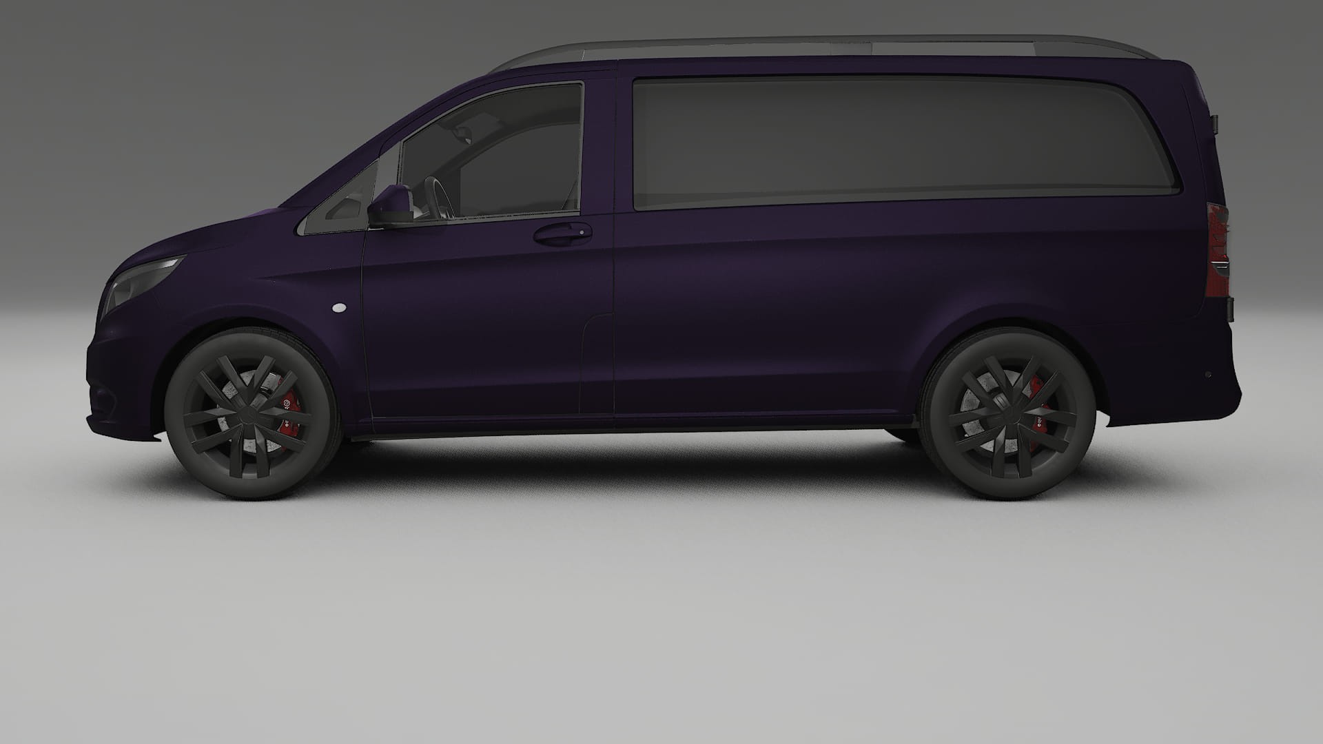 Mercedes Vito Short W447 prefacelift pre LCI Filme de Proteção de Pintura TPU | VIOLET PPF de Mudança de Cor – Kit Completo