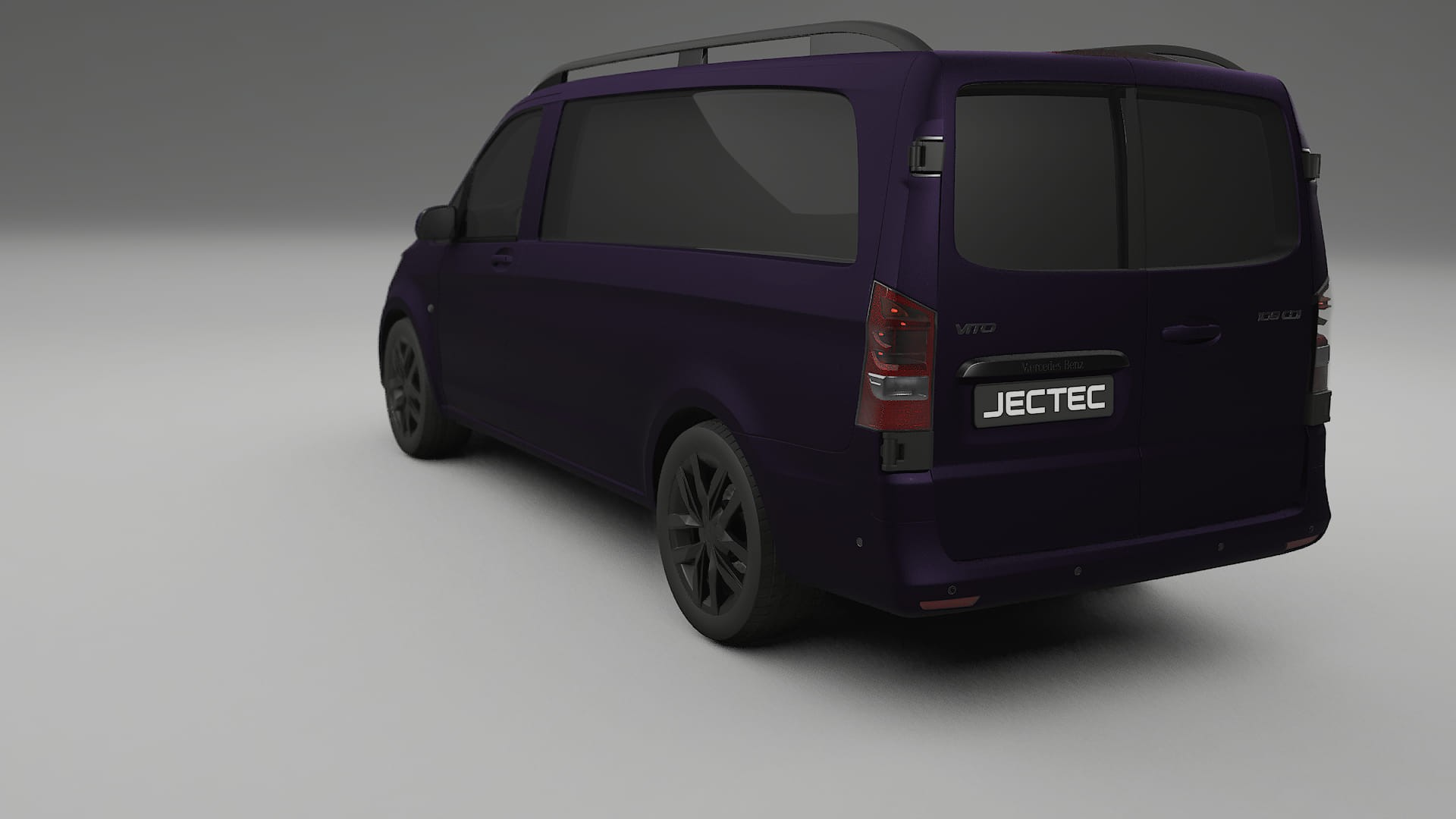 Mercedes Vito Short W447 prefacelift pre LCI Filme de Proteção de Pintura TPU | VIOLET PPF de Mudança de Cor – Kit Completo