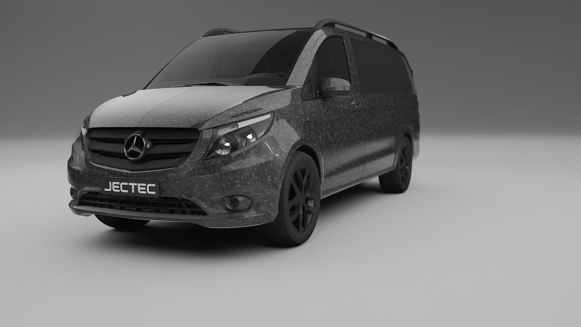 Mercedes Vito Short W447 prefacelift pre LCI Filme de Proteção de Pintura TPU | FORGED S PPF de Mudança de Cor – Kit Comple