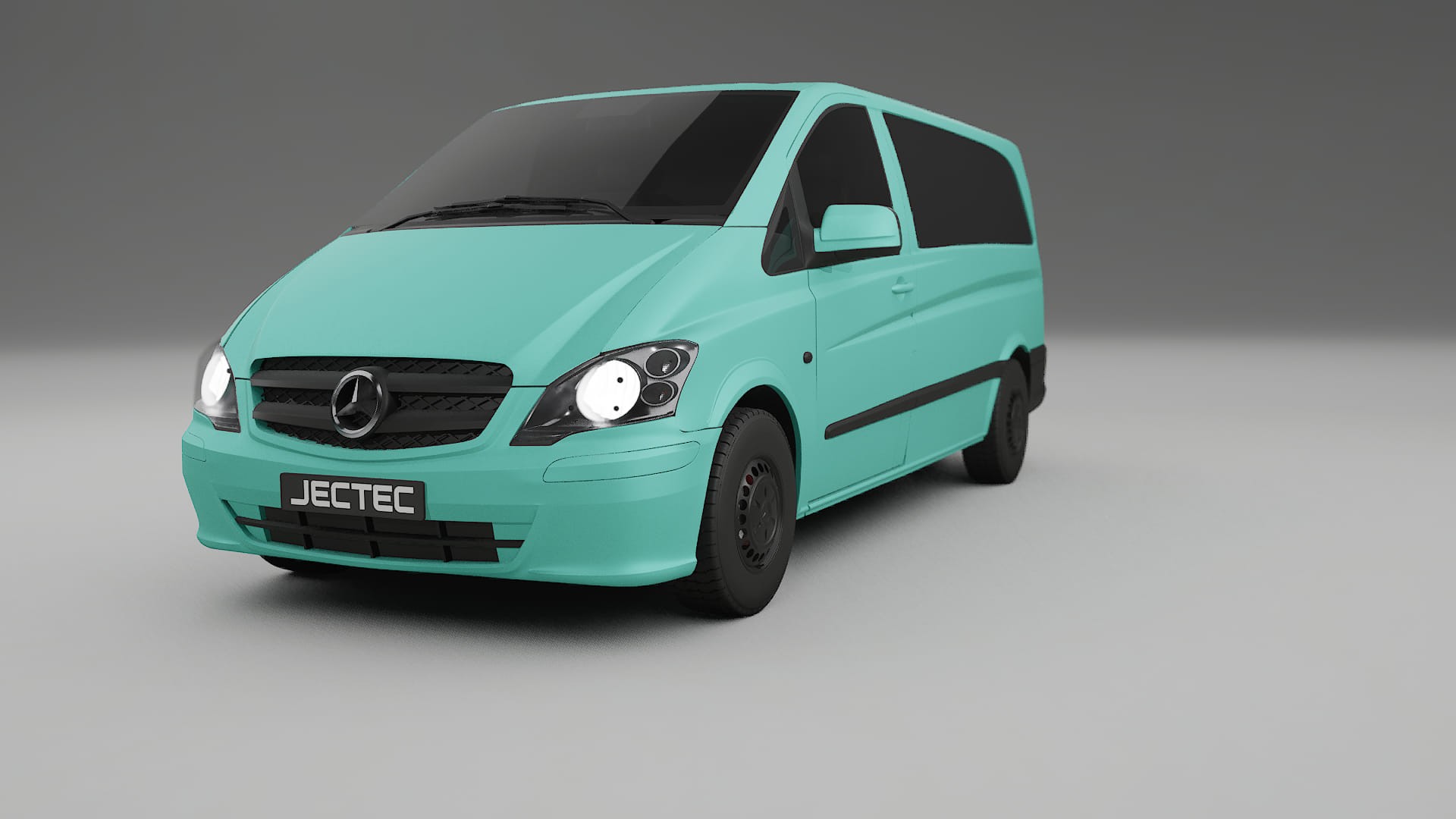 Mercedes Vito Short W639 facelift LCI Filme de Proteção de Pintura TPU | FROST PPF de Mudança de Cor – Kit Completo Pré-Co