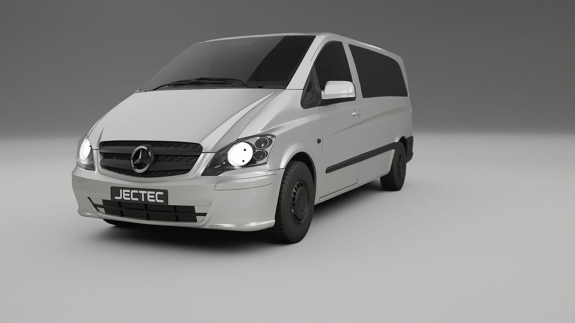 Mercedes Vito Short W639 facelift LCI Filme de Proteção de Pintura TPU | OPAL PPF de Mudança de Cor – Kit Completo Pré-Cor