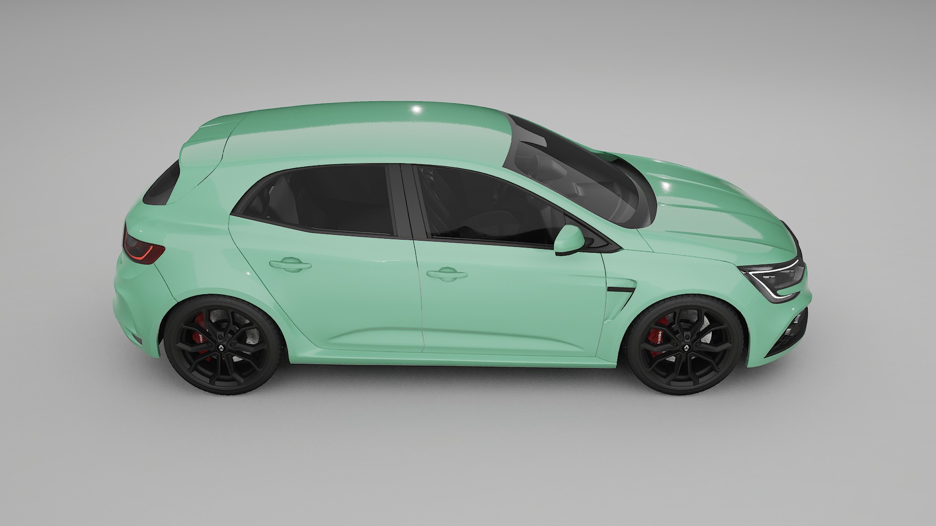 Renault Megane RS IV Filme de Proteção de Pintura TPU | DUSTY PPF de Mudança de Cor – Kit Completo Pré-Cortado