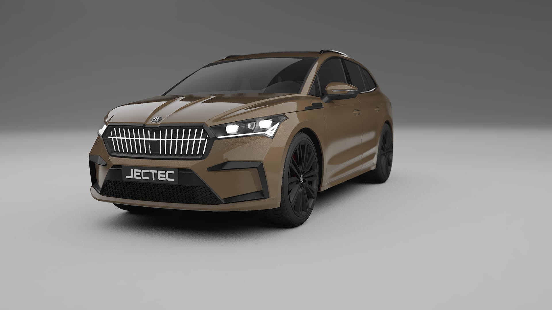 Škoda Enyaq MEB Filme de Proteção de Pintura TPU | SAHARA PPF de Mudança de Cor – Kit Completo Pré-Cortado