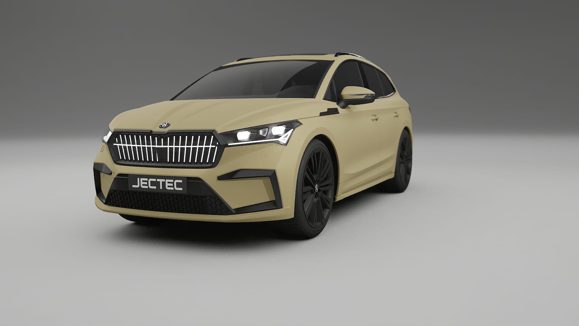 Škoda Enyaq MEB Filme de Proteção de Pintura TPU | SAND PPF de Mudança de Cor – Kit Completo Pré-Cortado