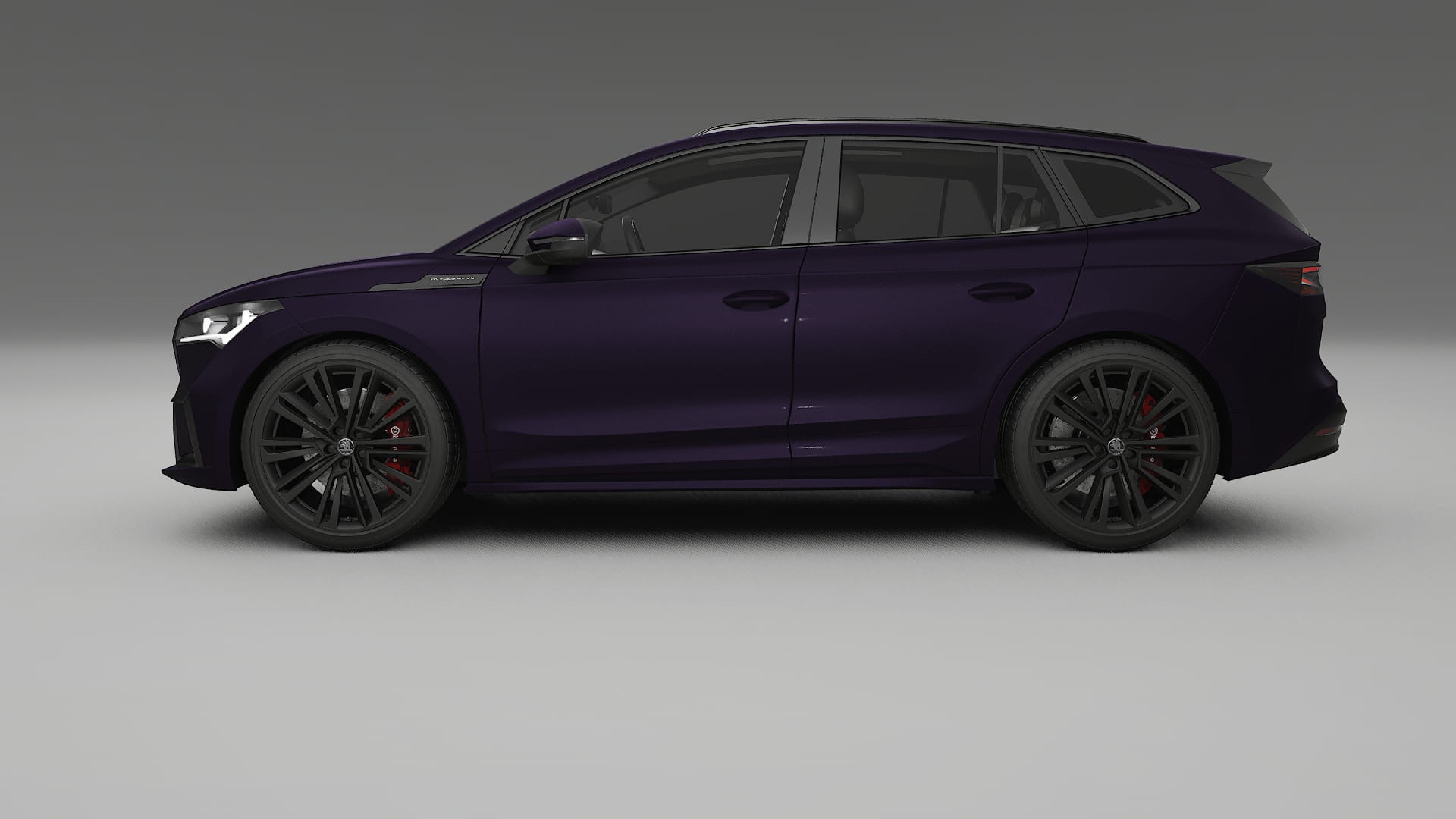 Škoda Enyaq MEB Filme de Proteção de Pintura TPU | VIOLET PPF de Mudança de Cor – Kit Completo Pré-Cortado