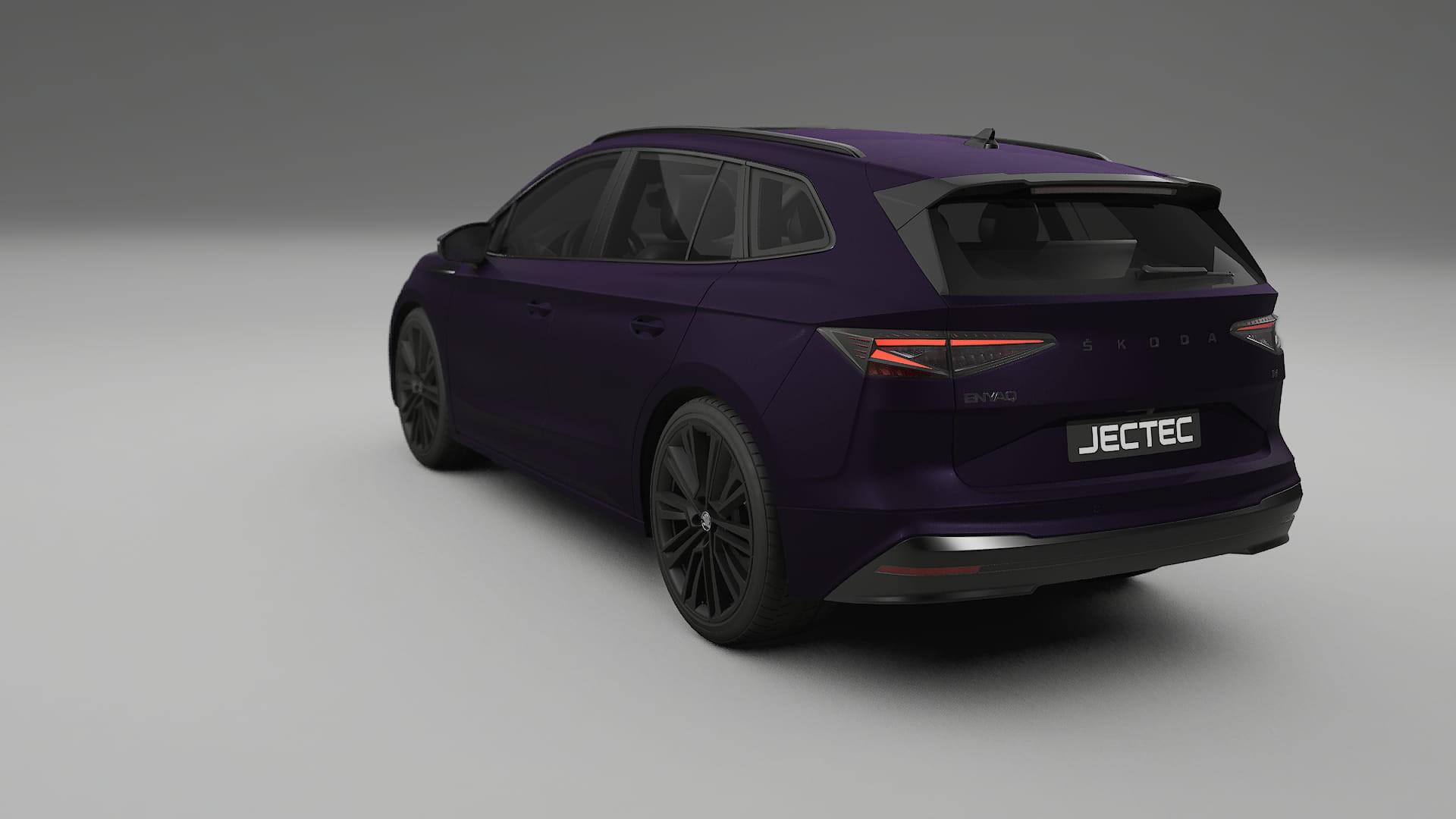 Škoda Enyaq MEB Filme de Proteção de Pintura TPU | VIOLET PPF de Mudança de Cor – Kit Completo Pré-Cortado