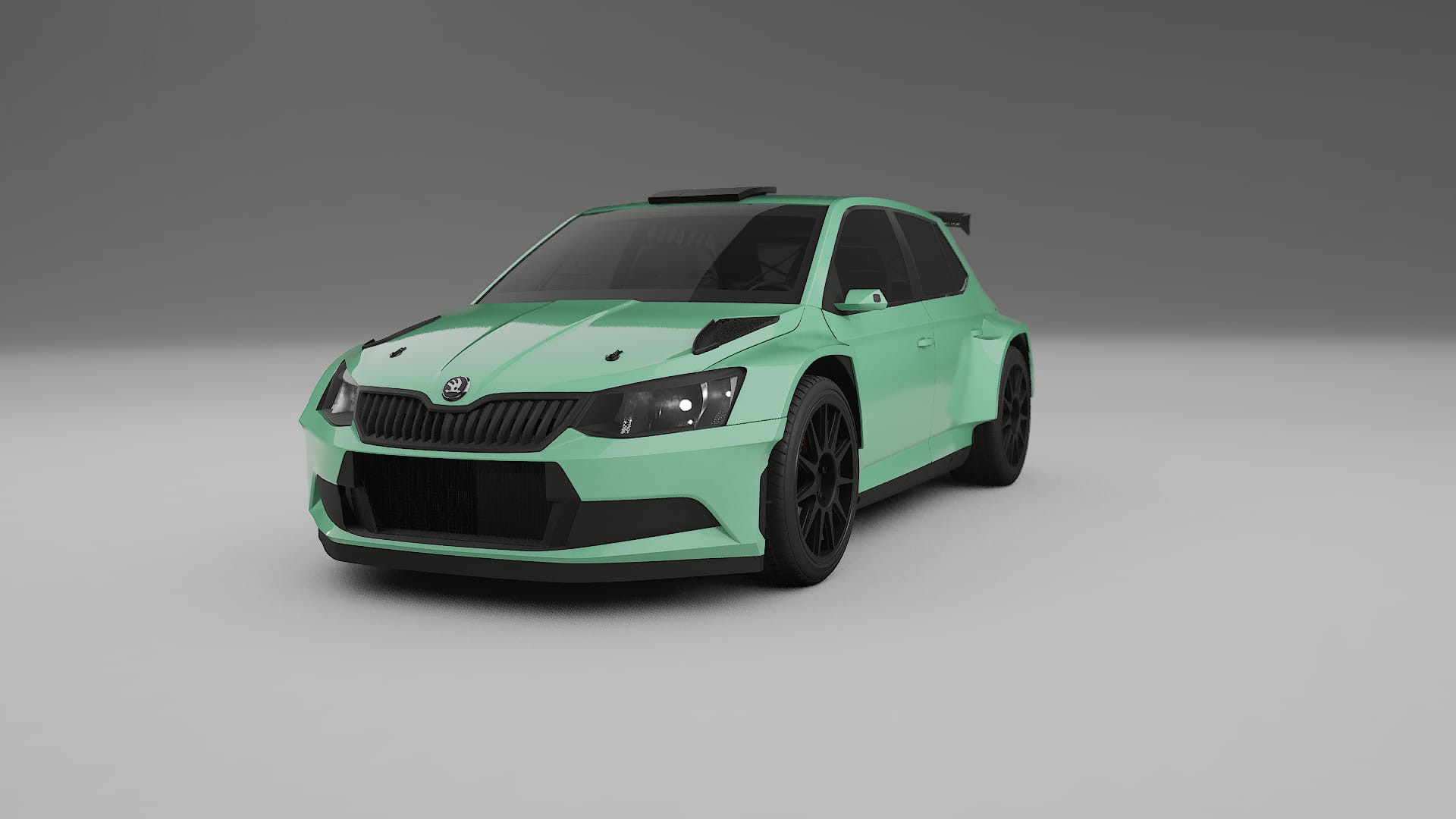Škoda Fabia R5 6V Filme de Proteção de Pintura TPU | DUSTY PPF de Mudança de Cor – Kit Completo Pré-Cortado