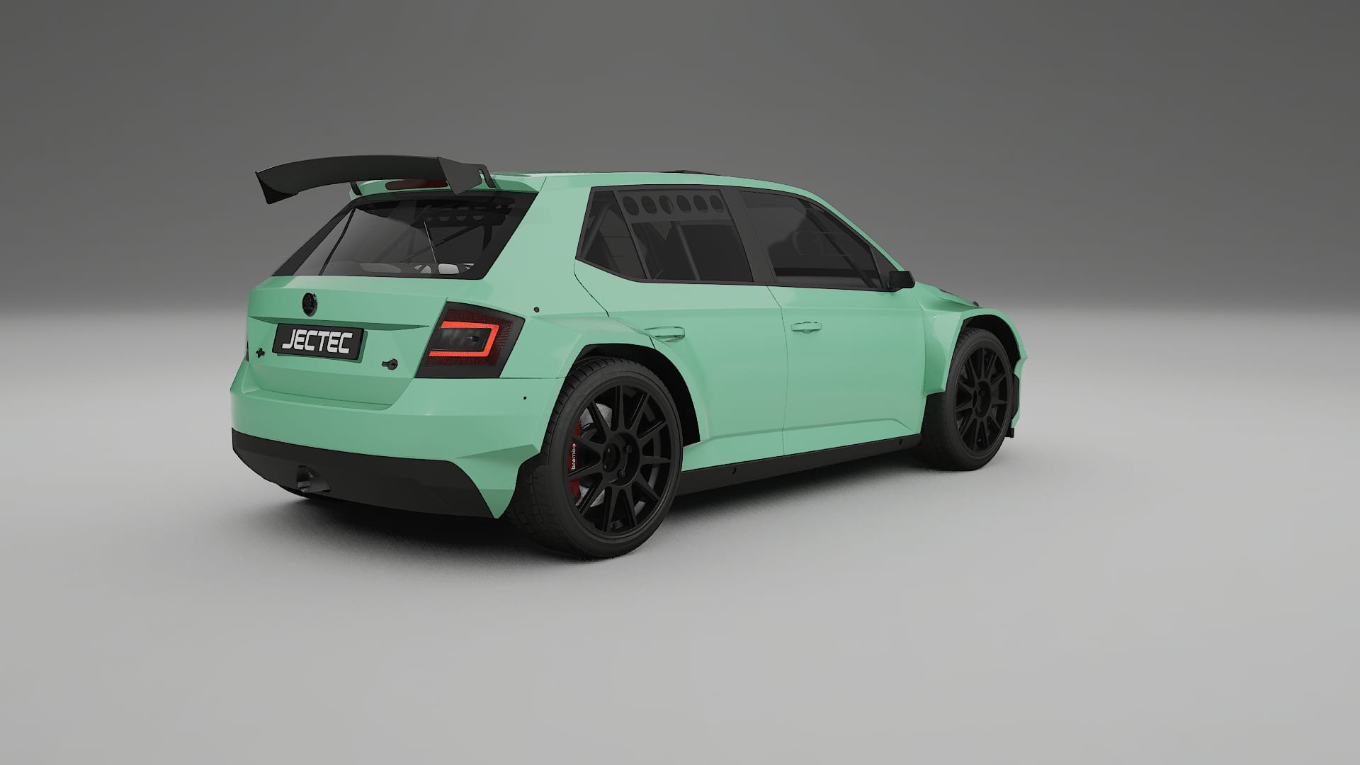 Škoda Fabia R5 6V Filme de Proteção de Pintura TPU | DUSTY PPF de Mudança de Cor – Kit Completo Pré-Cortado
