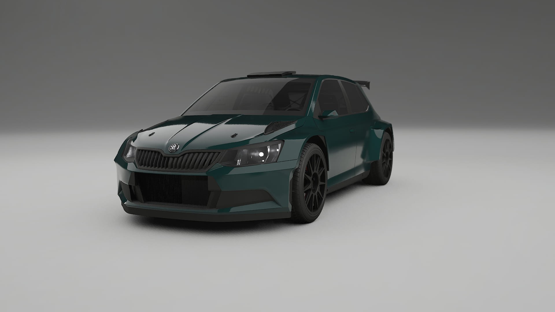 Škoda Fabia R5 6V Filme de Proteção de Pintura TPU | INFERNO PPF de Mudança de Cor – Kit Completo Pré-Cortado