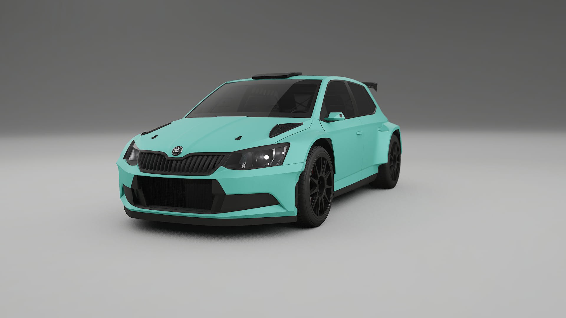 Škoda Fabia R5 6V Filme de Proteção de Pintura TPU | FROST PPF de Mudança de Cor – Kit Completo Pré-Cortado