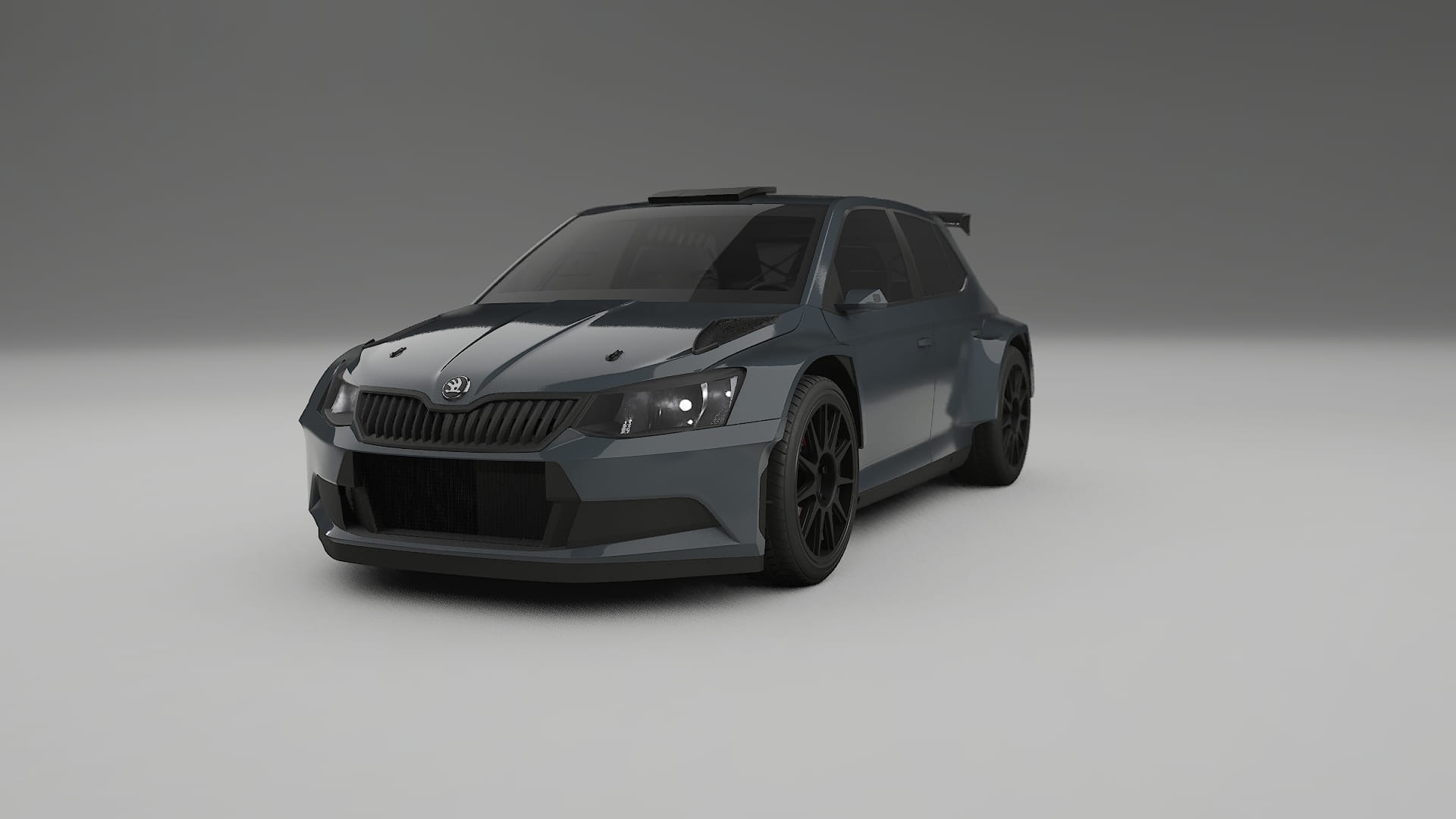 Škoda Fabia R5 6V Filme de Proteção de Pintura TPU | GRANITE PPF de Mudança de Cor – Kit Completo Pré-Cortado