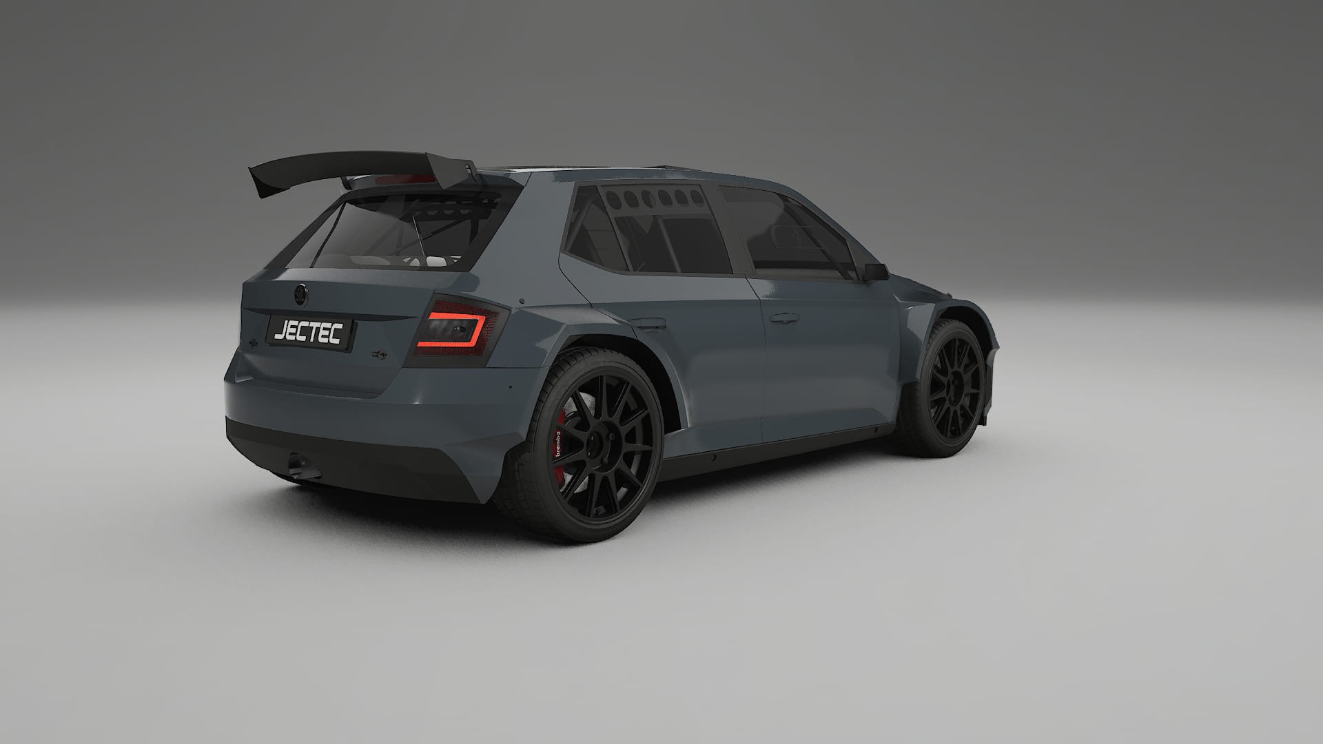 Škoda Fabia R5 6V Filme de Proteção de Pintura TPU | GRANITE PPF de Mudança de Cor – Kit Completo Pré-Cortado