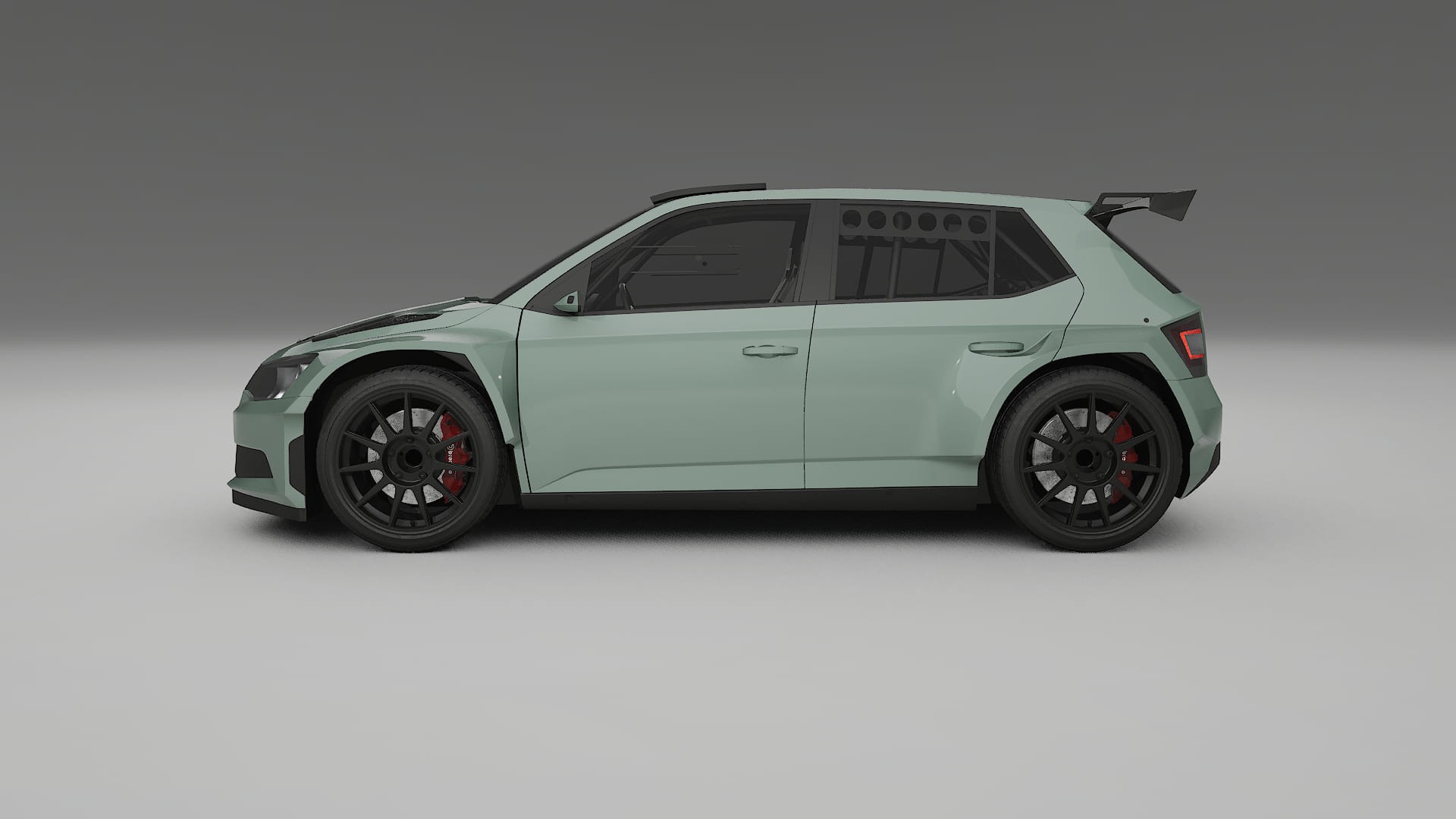 Škoda Fabia R5 6V Filme de Proteção de Pintura TPU | CINDER PPF de Mudança de Cor – Kit Completo Pré-Cortado