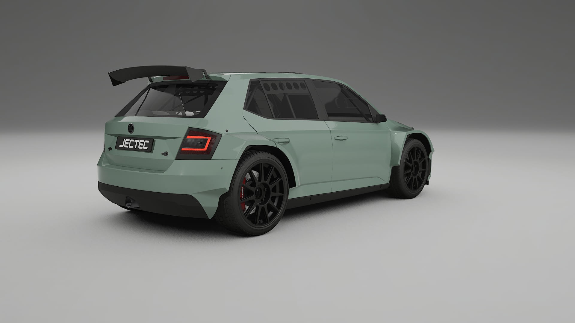 Škoda Fabia R5 6V Filme de Proteção de Pintura TPU | CINDER PPF de Mudança de Cor – Kit Completo Pré-Cortado