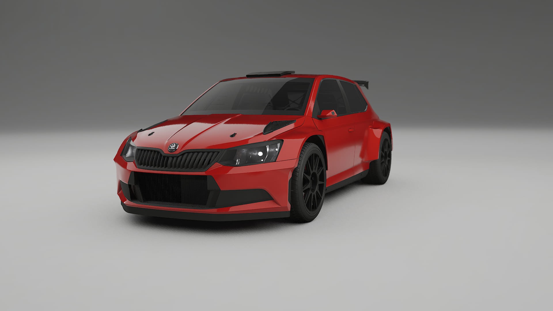 Škoda Fabia R5 6V Filme de Proteção de Pintura TPU | BLAZE PPF de Mudança de Cor – Kit Completo Pré-Cortado