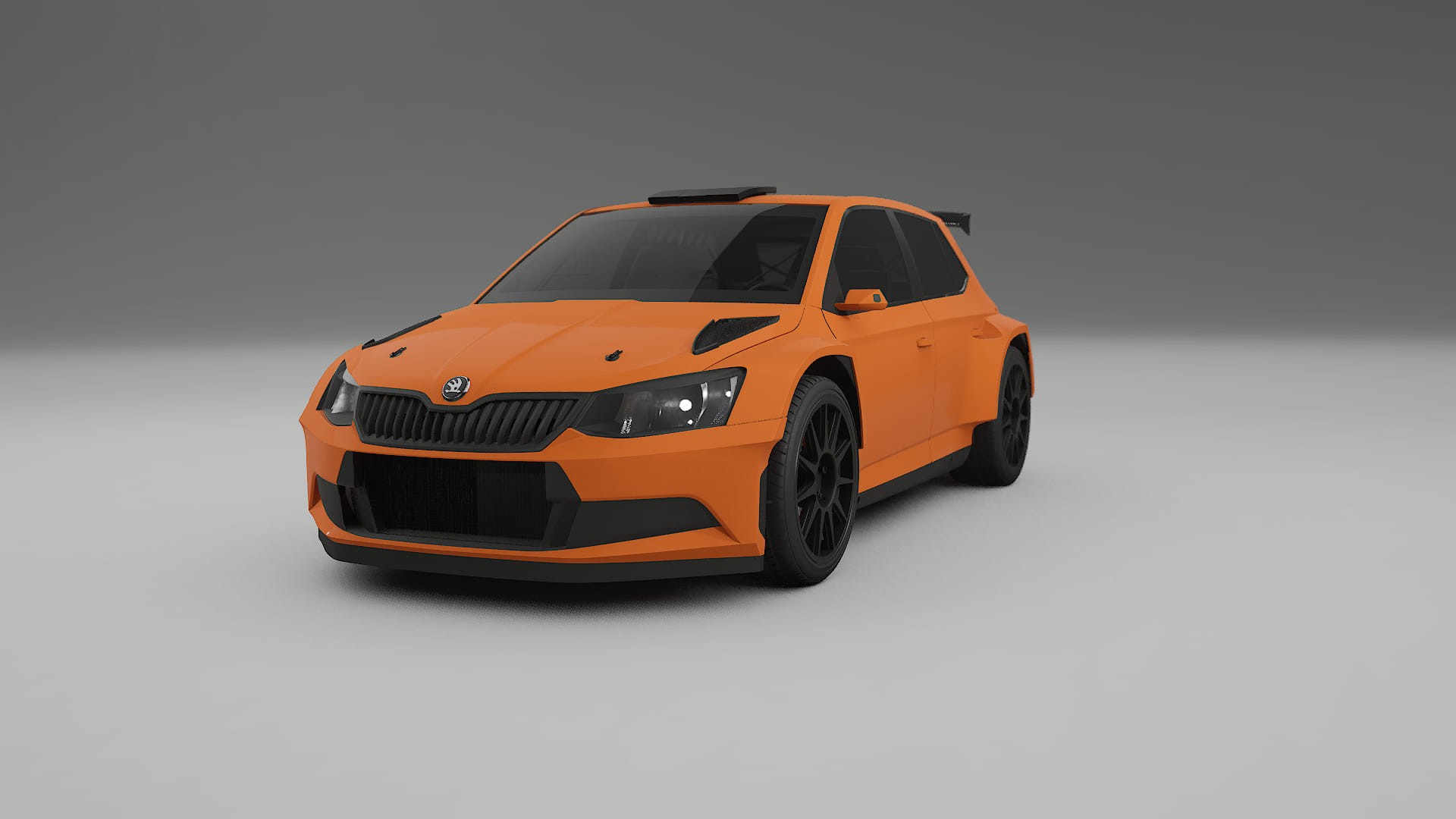 Škoda Fabia R5 6V Filme de Proteção de Pintura TPU | ROCKET PPF de Mudança de Cor – Kit Completo Pré-Cortado