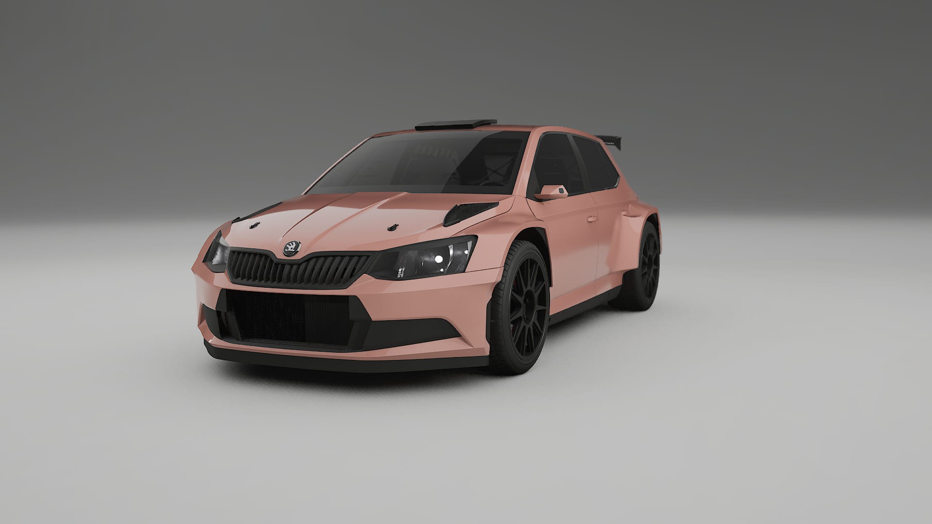 Škoda Fabia R5 6V Filme de Proteção de Pintura TPU | BLUSH PPF de Mudança de Cor – Kit Completo Pré-Cortado