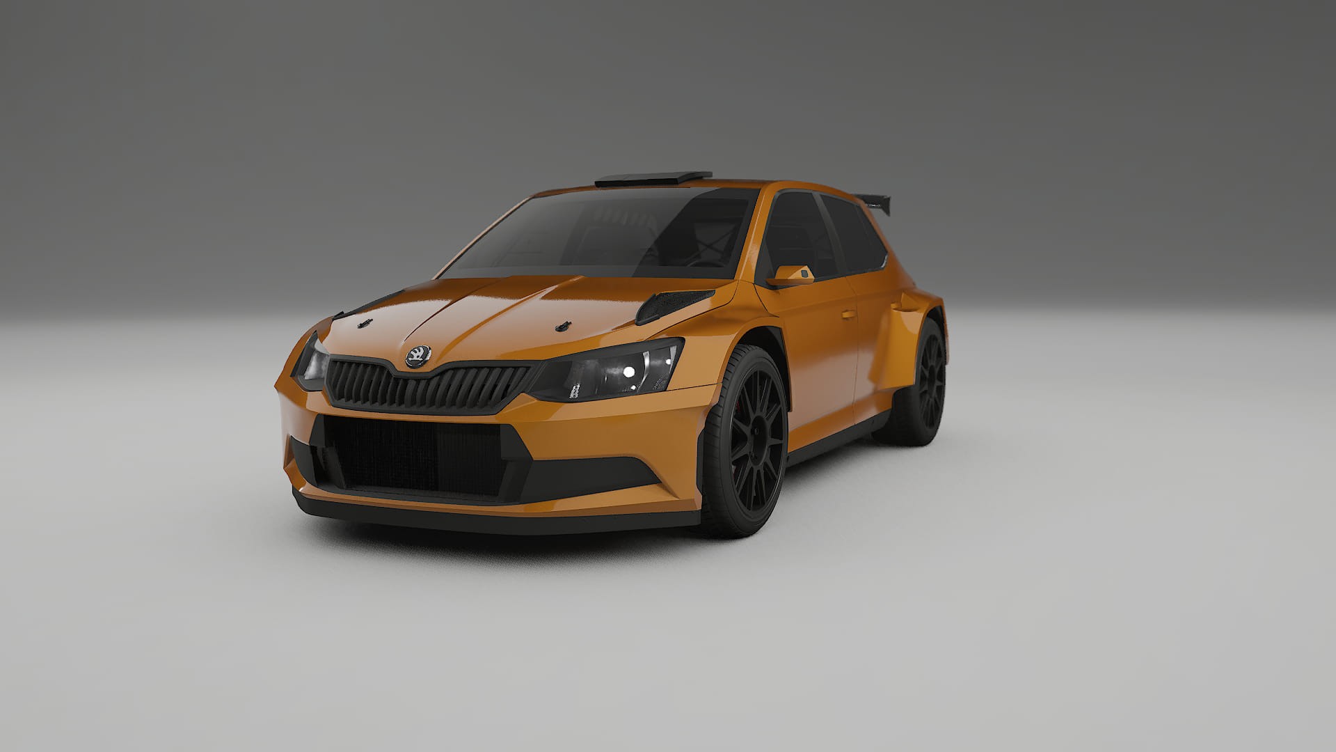 Škoda Fabia R5 6V Filme de Proteção de Pintura TPU | DAISY PPF de Mudança de Cor – Kit Completo Pré-Cortado