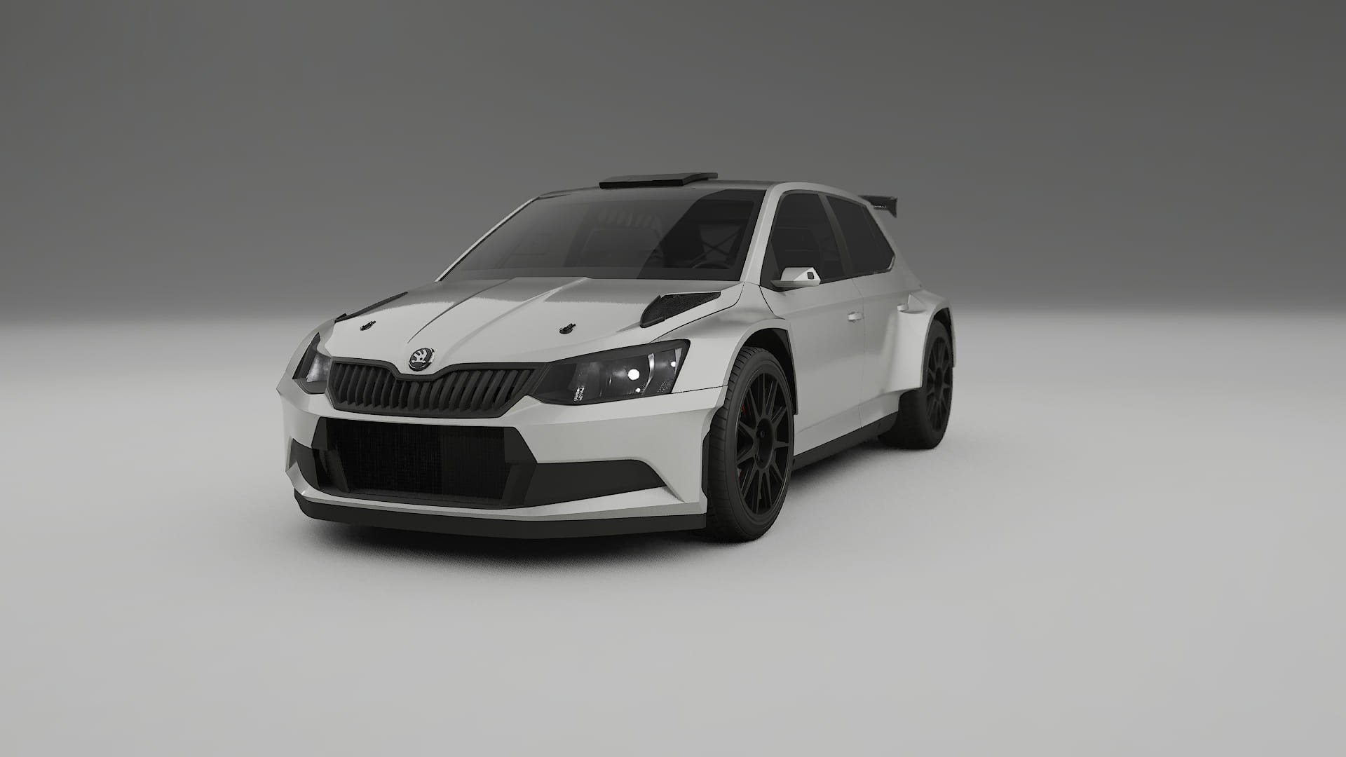 Škoda Fabia R5 6V Filme de Proteção de Pintura TPU | PEARL PPF de Mudança de Cor – Kit Completo Pré-Cortado