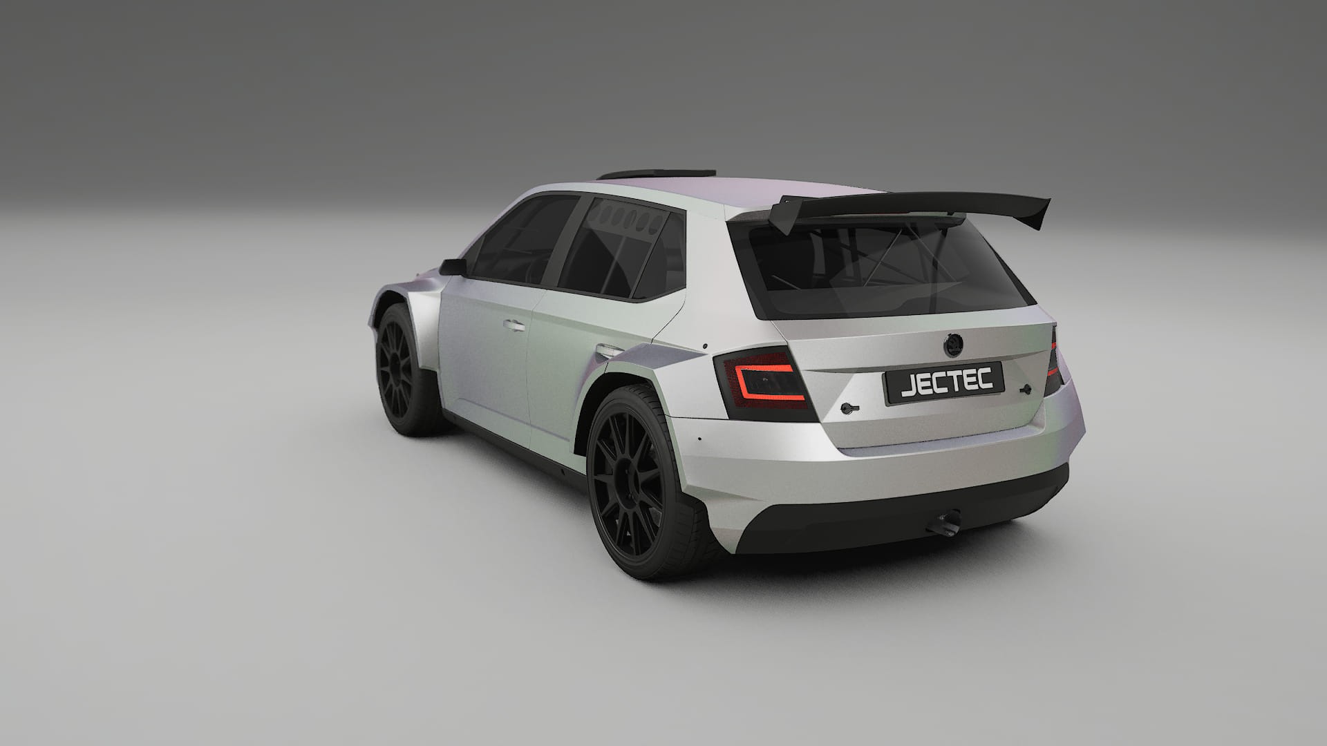 Škoda Fabia R5 6V Filme de Proteção de Pintura TPU | NEBULA PPF de Mudança de Cor – Kit Completo Pré-Cortado