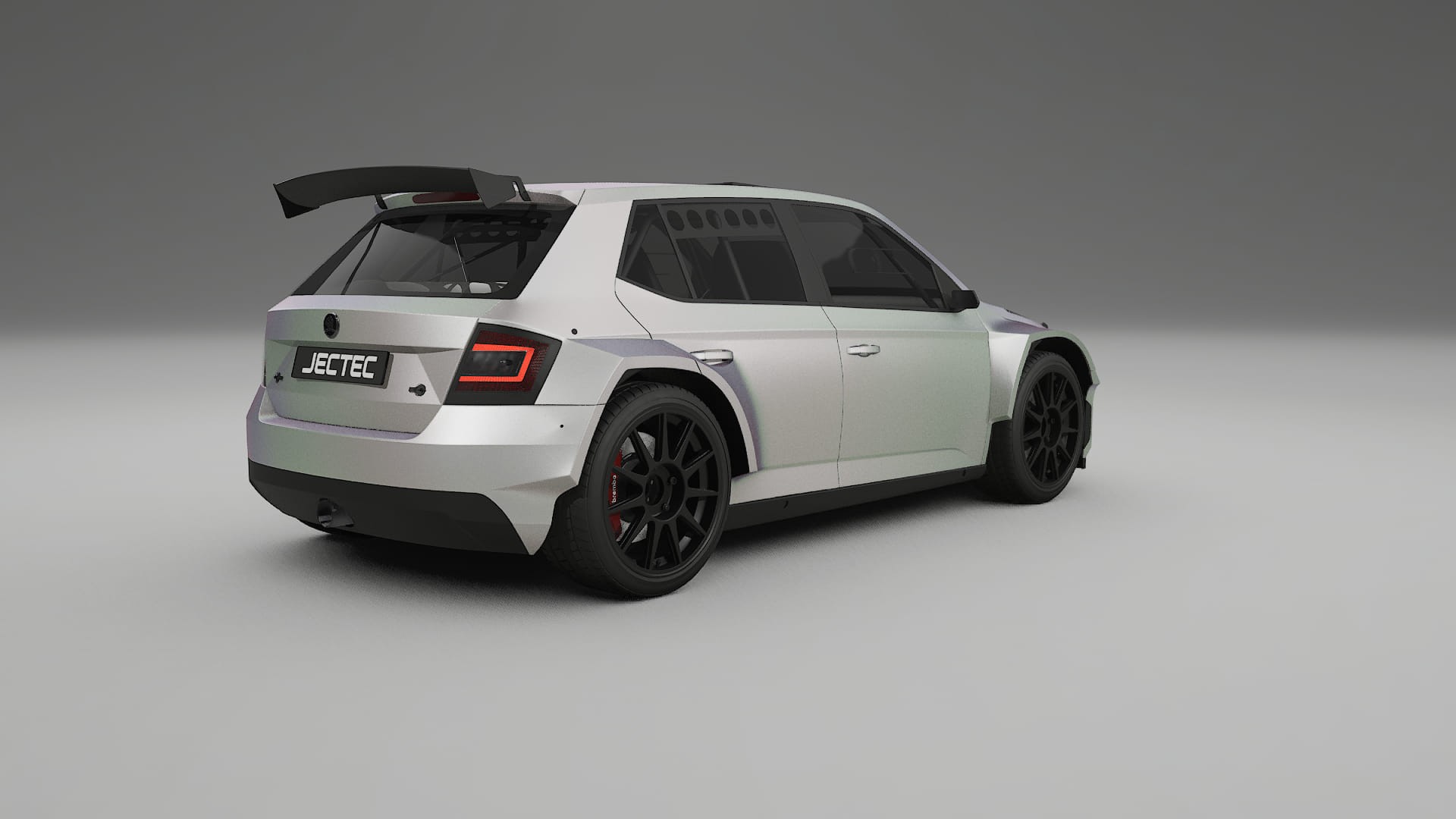 Škoda Fabia R5 6V Filme de Proteção de Pintura TPU | NEBULA PPF de Mudança de Cor – Kit Completo Pré-Cortado
