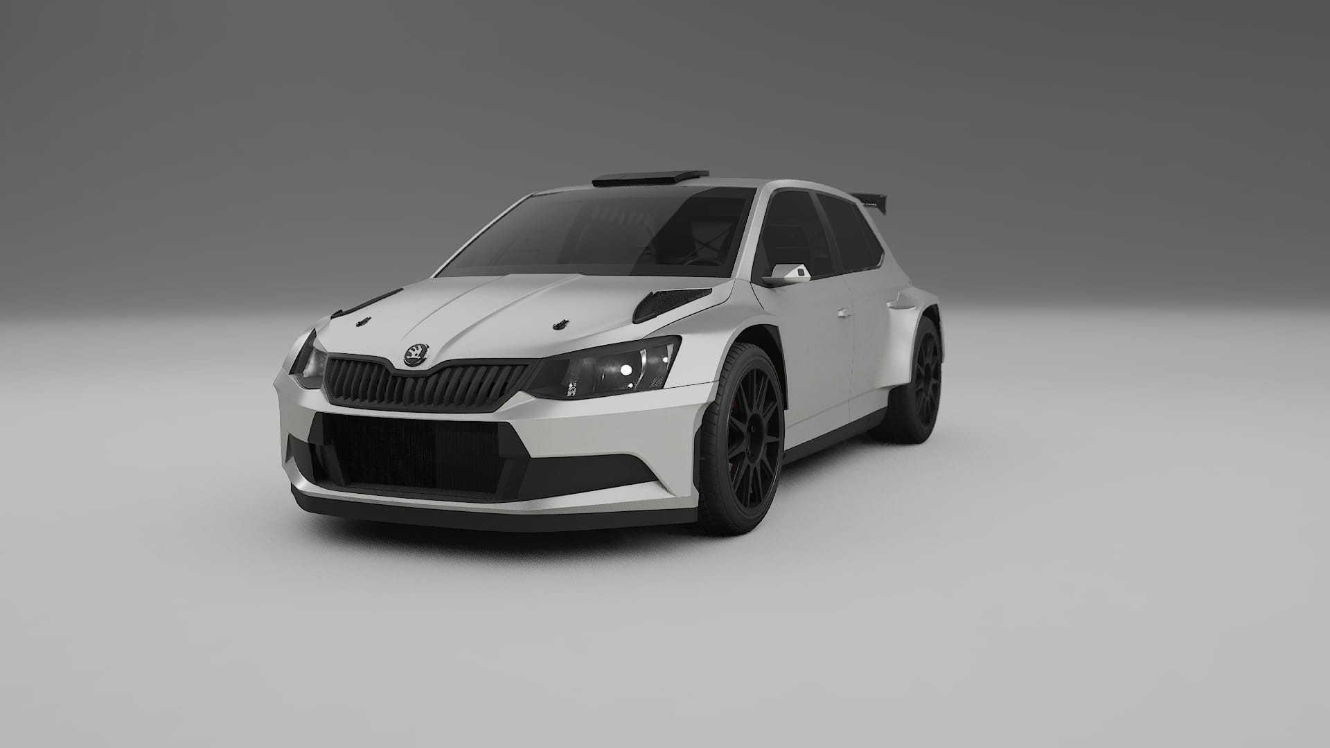 Škoda Fabia R5 6V Filme de Proteção de Pintura TPU | OPAL PPF de Mudança de Cor – Kit Completo Pré-Cortado