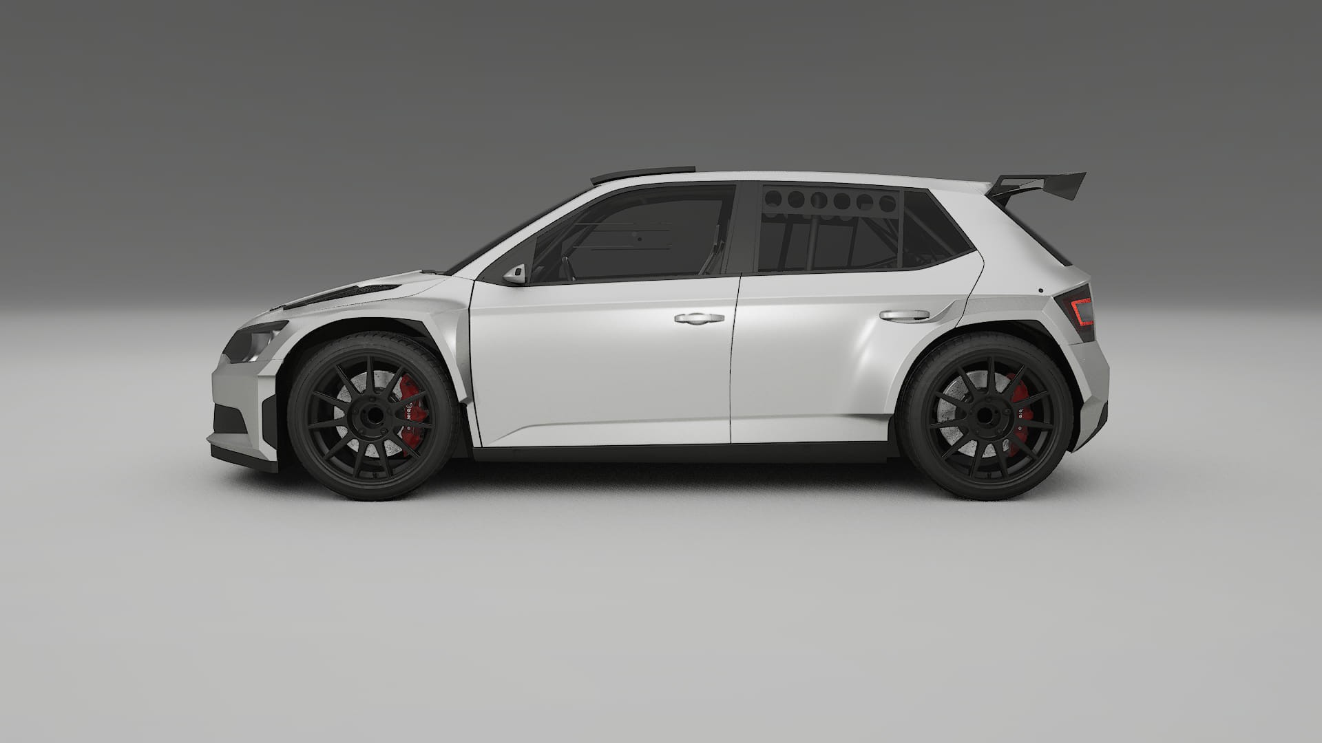 Škoda Fabia R5 6V Filme de Proteção de Pintura TPU | OPAL PPF de Mudança de Cor – Kit Completo Pré-Cortado