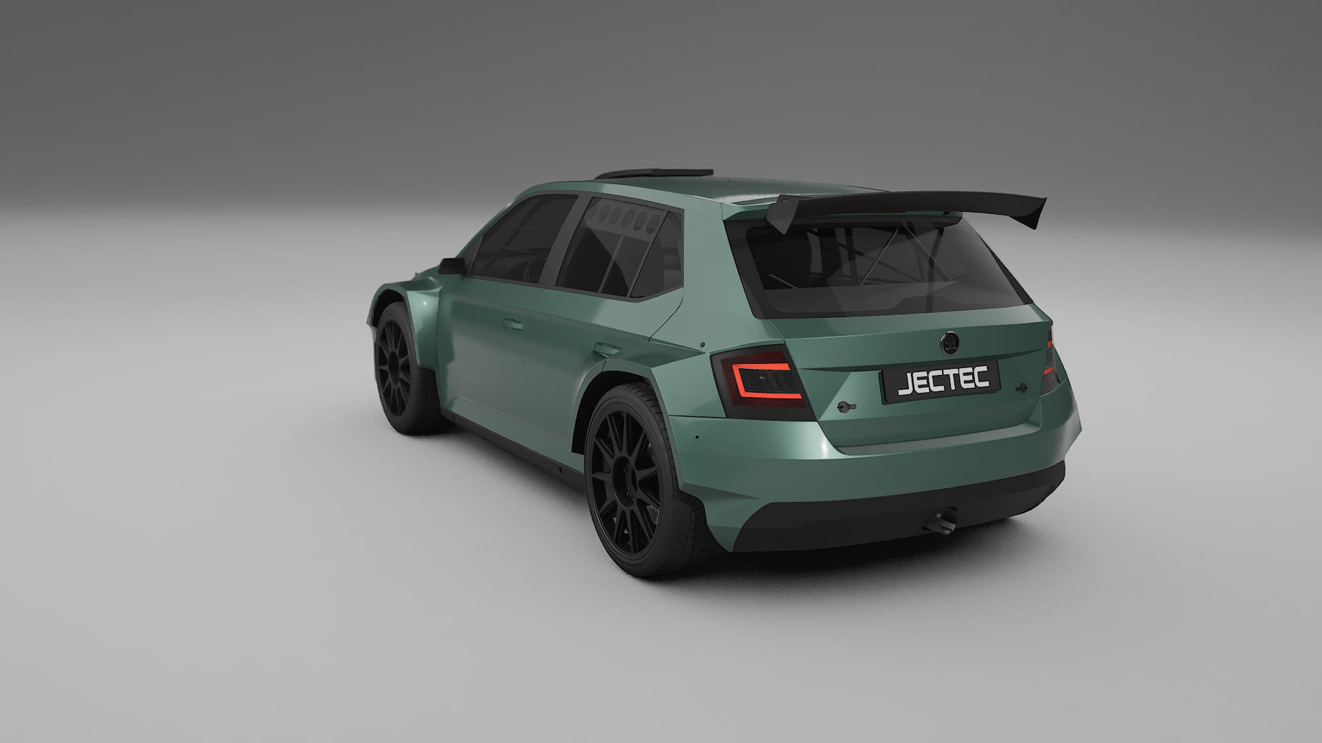 Škoda Fabia R5 6V Filme de Proteção de Pintura TPU | EVERGREEN PPF de Mudança de Cor – Kit Completo Pré-Cortado