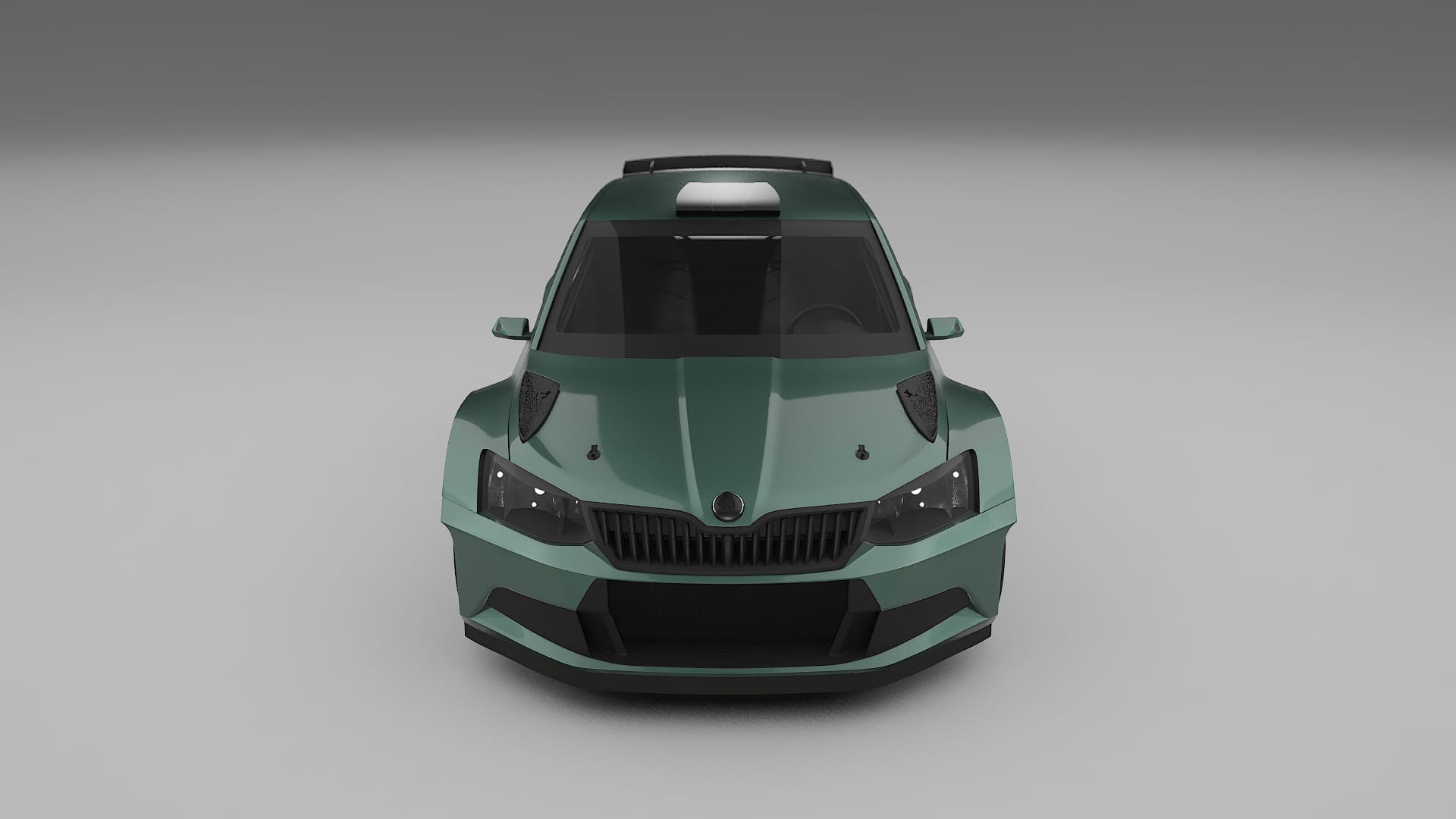 Škoda Fabia R5 6V Filme de Proteção de Pintura TPU | EVERGREEN PPF de Mudança de Cor – Kit Completo Pré-Cortado