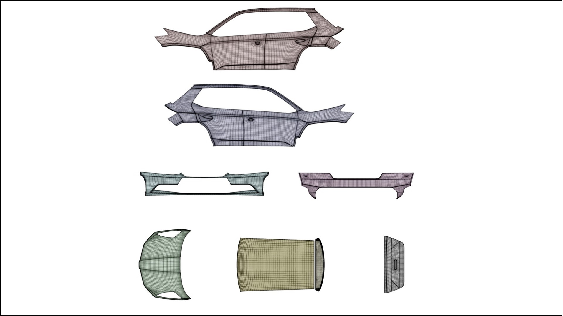 Škoda Fabia R5 6V Filme de Proteção de Pintura TPU | LAGOON PPF de Mudança de Cor – Kit Completo Pré-Cortado 2