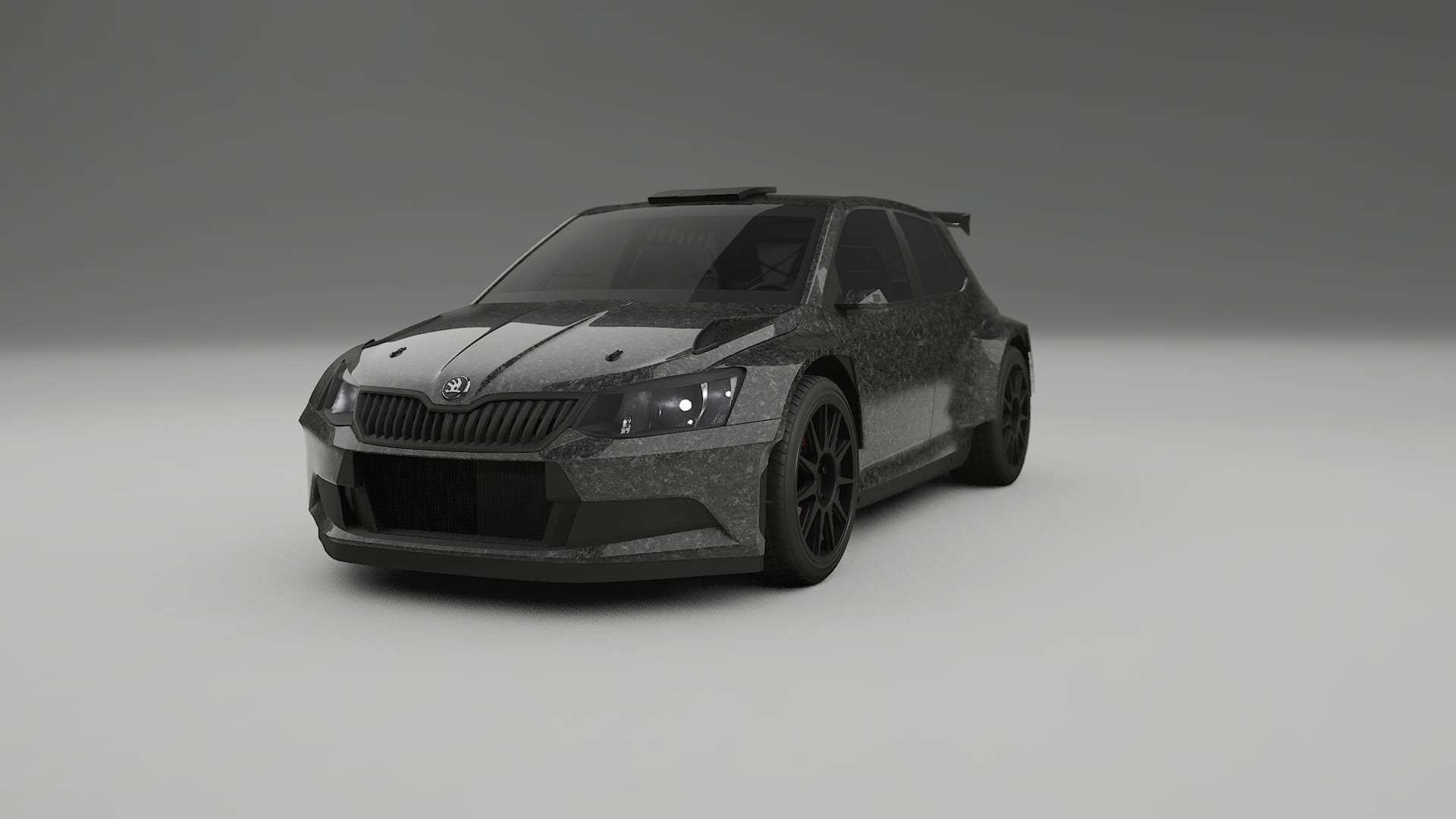 Škoda Fabia R5 6V Filme de Proteção de Pintura TPU | FORGED S PPF de Mudança de Cor – Kit Completo Pré-Cortado