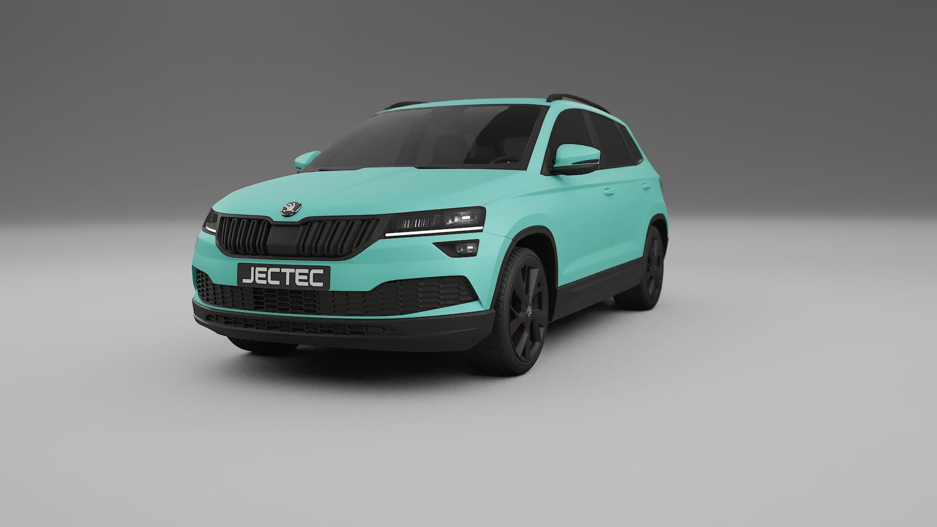 Škoda Karoq NU7 Filme de Proteção de Pintura TPU | FROST PPF de Mudança de Cor – Kit Completo Pré-Cortado