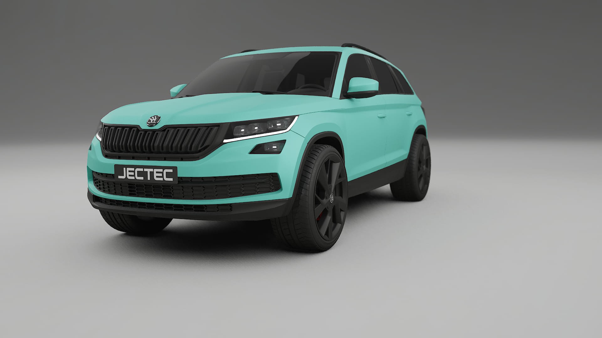 Škoda Kodiaq NS7 Filme de Proteção de Pintura TPU | FROST PPF de Mudança de Cor – Kit Completo Pré-Cortado