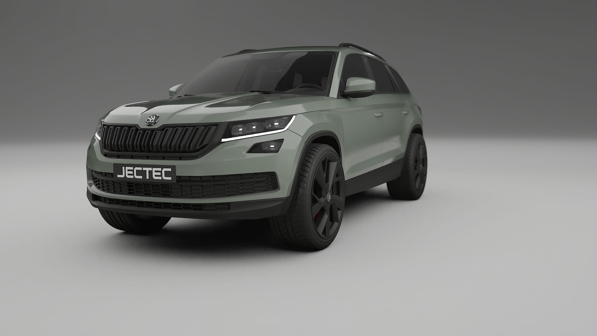 Škoda Kodiaq NS7 Filme de Proteção de Pintura TPU | SLATE PPF de Mudança de Cor – Kit Completo Pré-Cortado