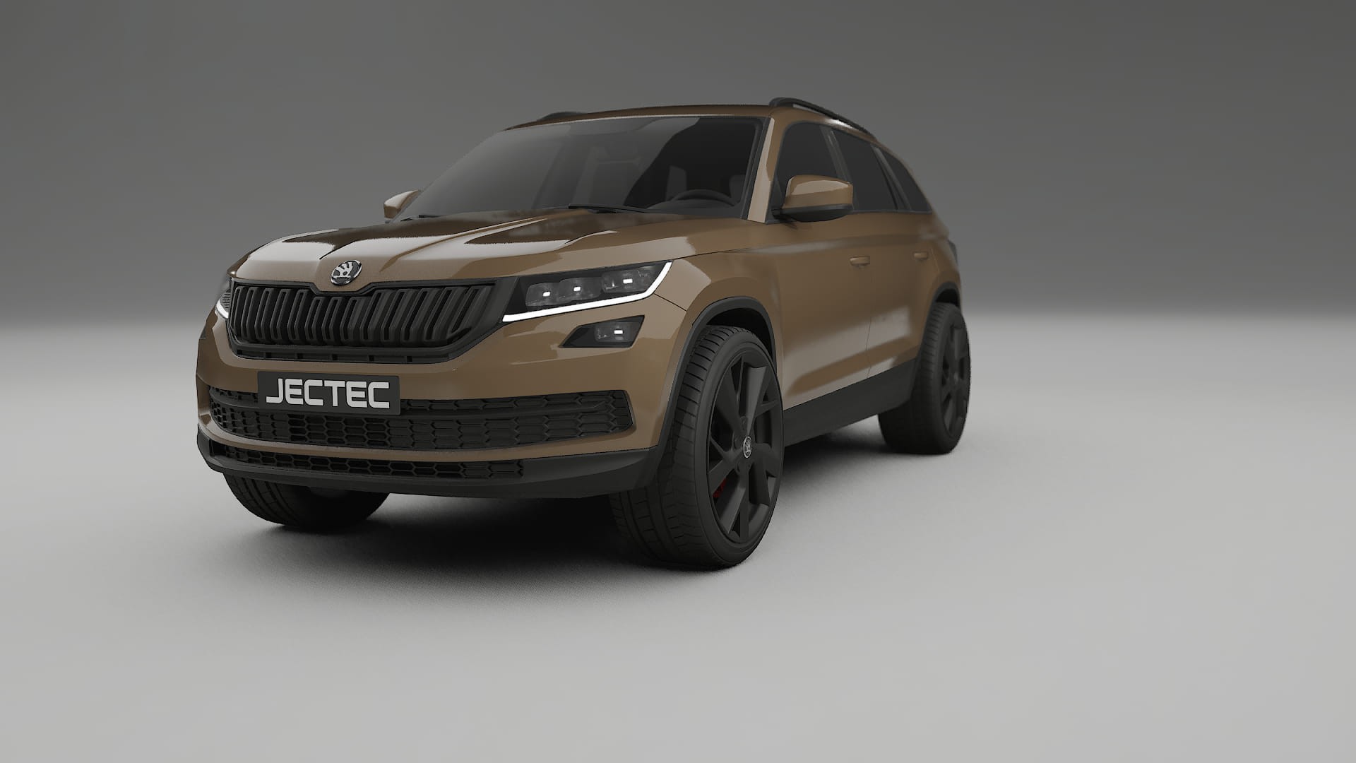 Škoda Kodiaq NS7 Filme de Proteção de Pintura TPU | SAHARA PPF de Mudança de Cor – Kit Completo Pré-Cortado