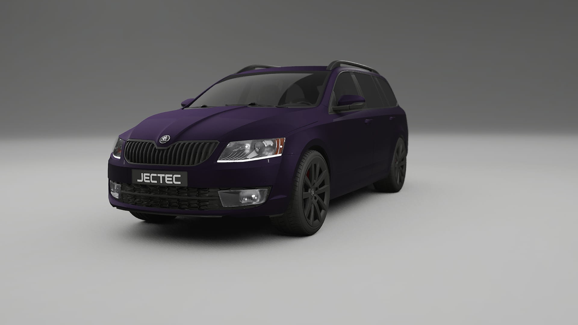 Škoda Octavia combi 5E Filme de Proteção de Pintura TPU | VIOLET PPF de Mudança de Cor – Kit Completo Pré-Cortado