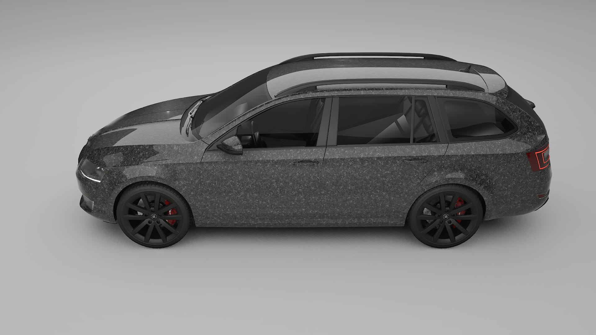 Škoda Octavia combi 5E Filme de Proteção de Pintura TPU | FORGED S PPF de Mudança de Cor – Kit Completo Pré-Cortado