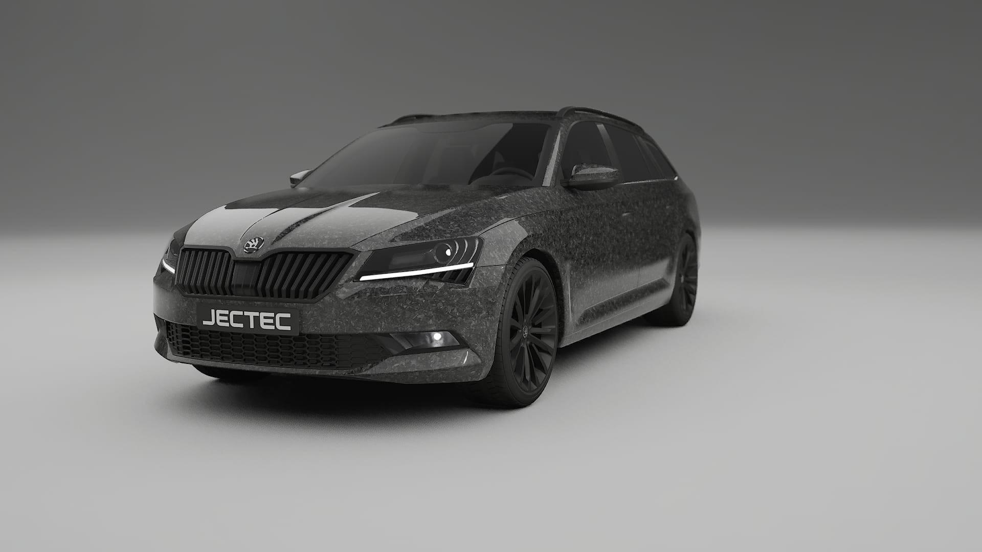 Škoda Superb B8 Filme de Proteção de Pintura TPU | FORGED S PPF de Mudança de Cor – Kit Completo Pré-Cortado 2