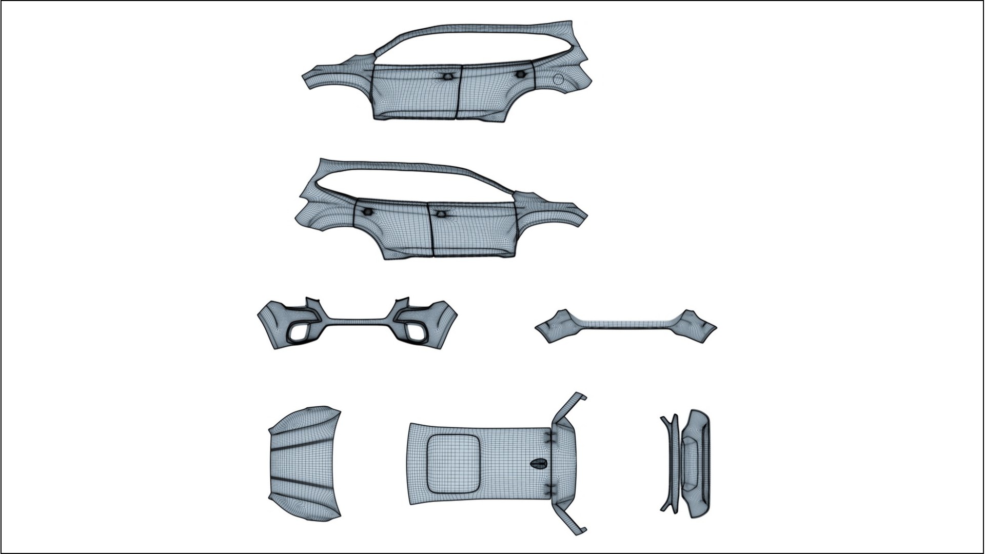 Subaru Forester V SK facelift LCI Filme de Proteção de Pintura TPU | CINDER PPF de Mudança de Cor – Kit Completo Pré-Corta 2