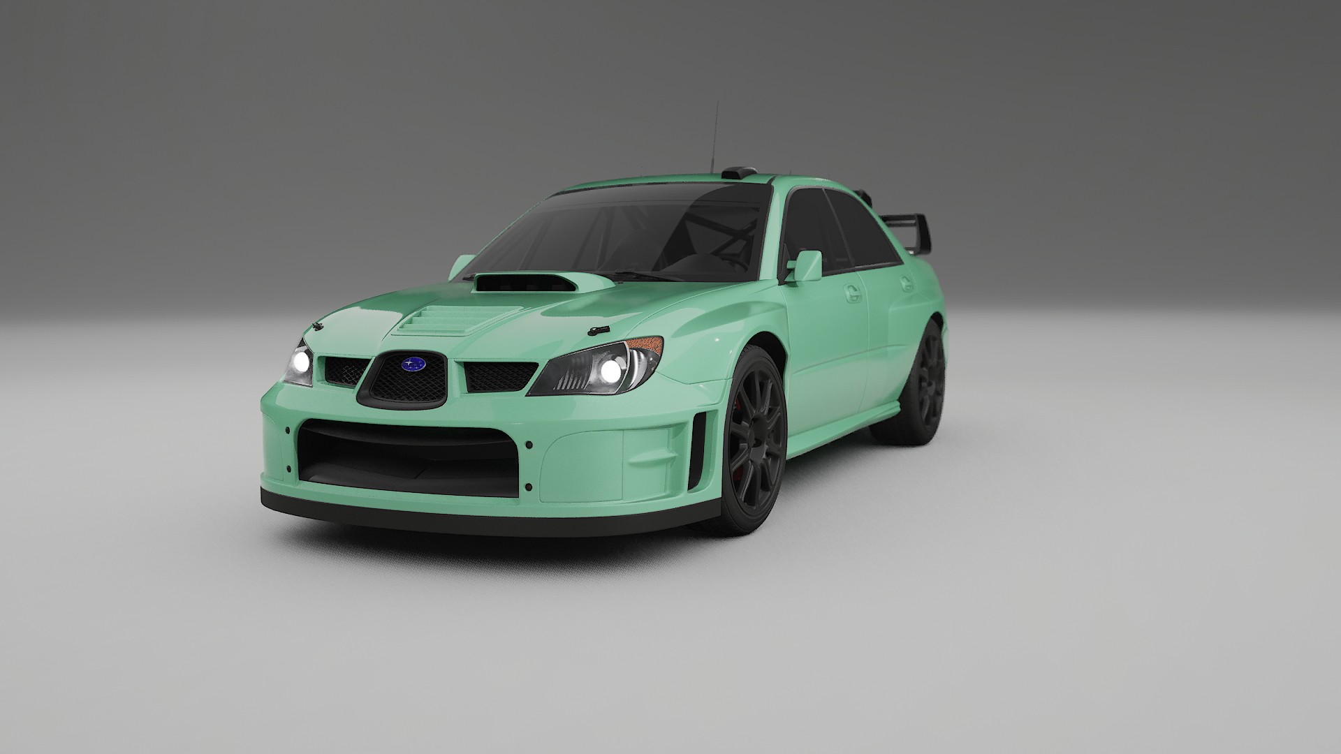 Subaru Impreza WRC GD Filme de Proteção de Pintura TPU | DUSTY PPF de Mudança de Cor – Kit Completo Pré-Cortado