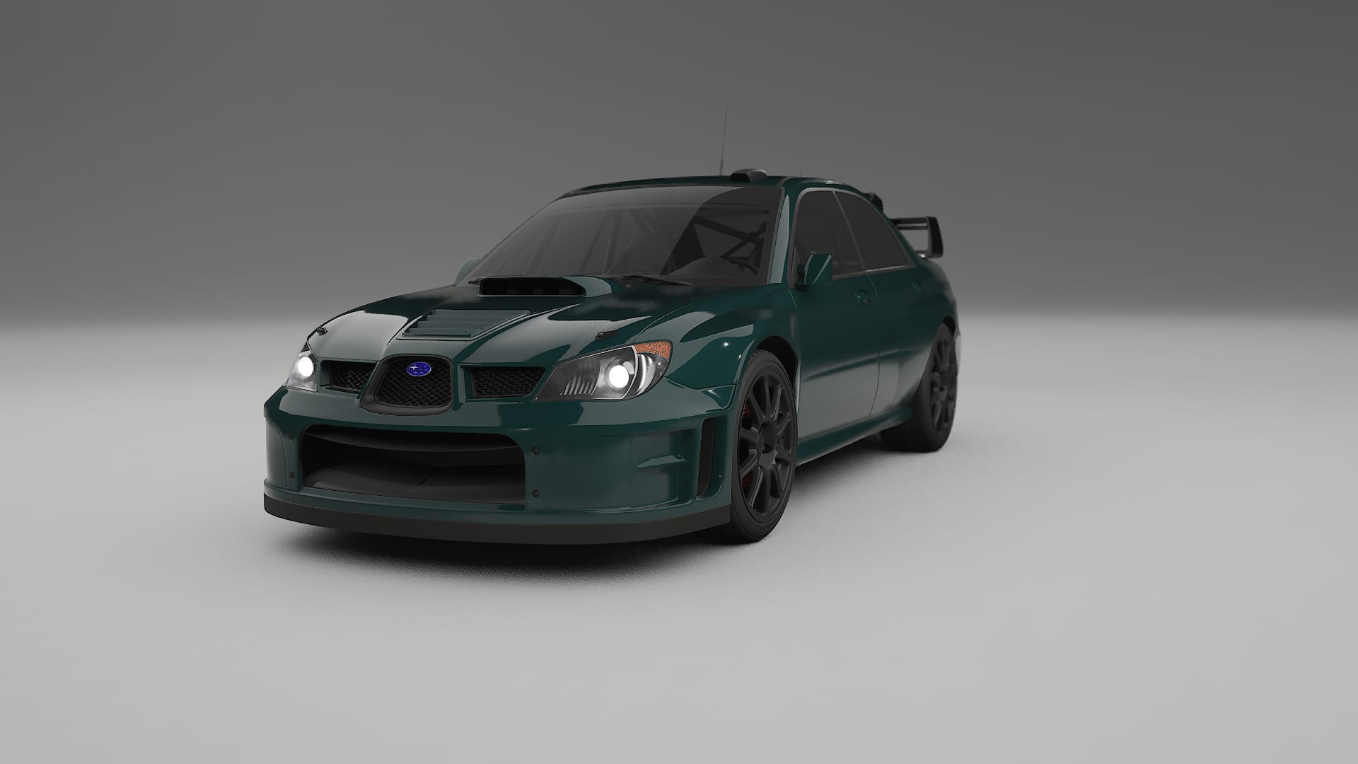 Subaru Impreza WRC GD Filme de Proteção de Pintura TPU | INFERNO PPF de Mudança de Cor – Kit Completo Pré-Cortado