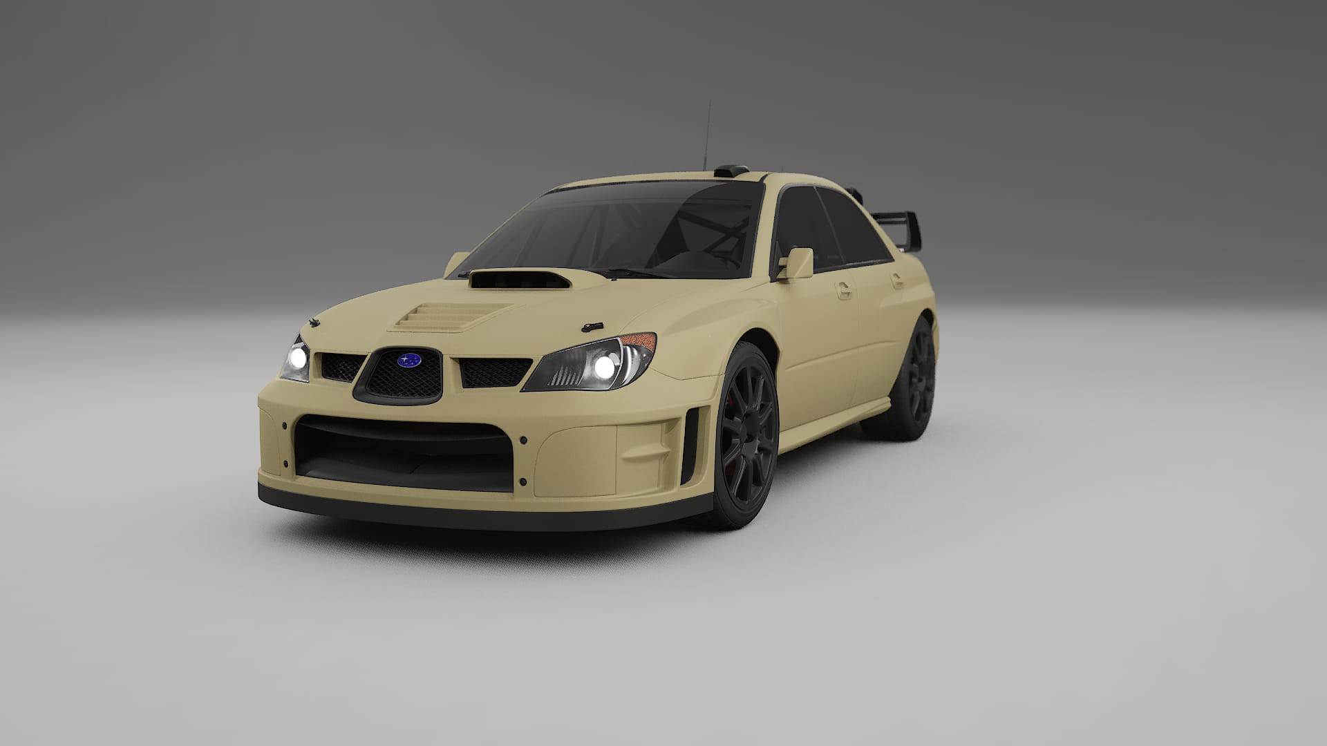 Subaru Impreza WRC GD Filme de Proteção de Pintura TPU | SAND PPF de Mudança de Cor – Kit Completo Pré-Cortado