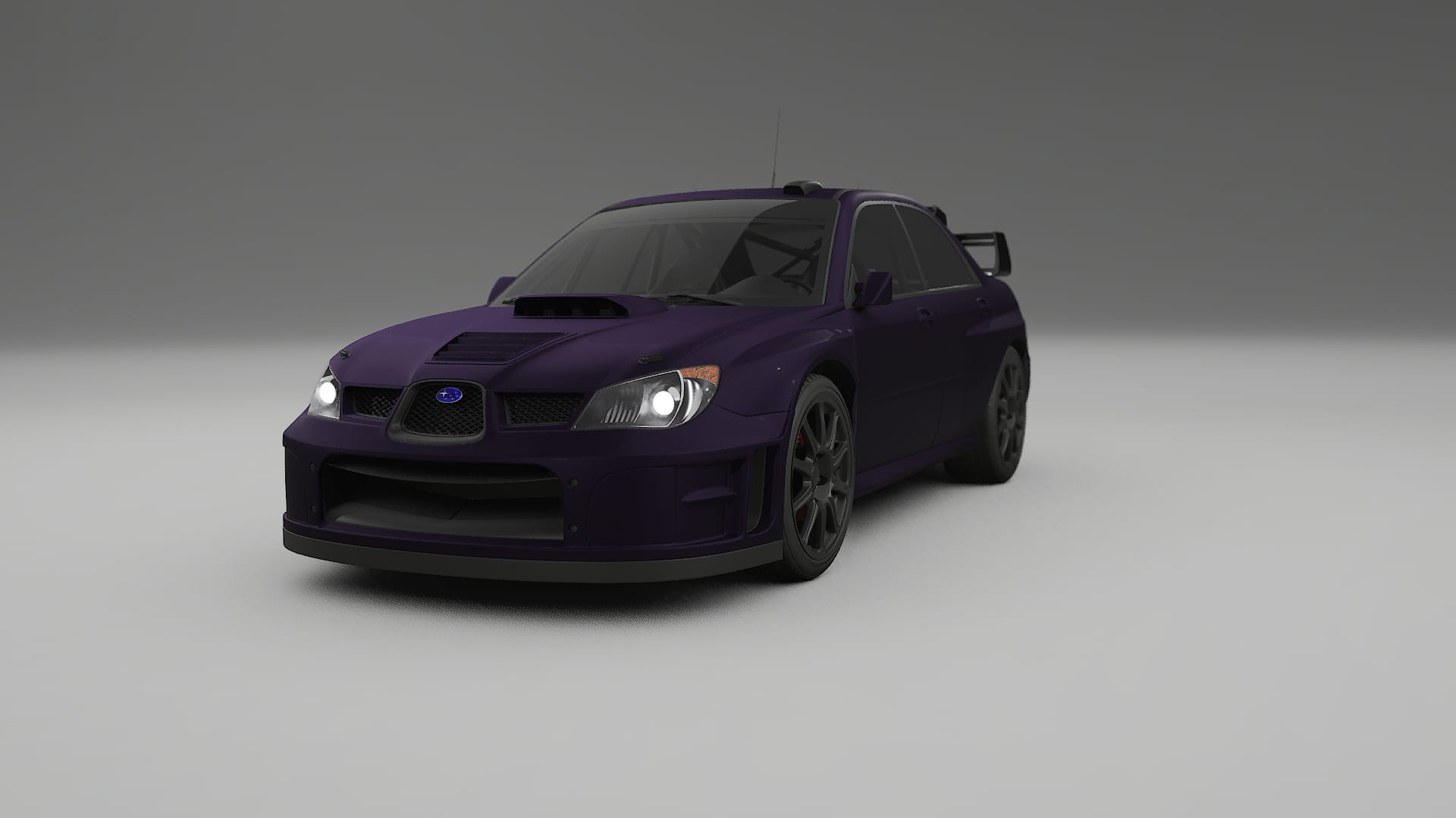 Subaru Impreza WRC GD Filme de Proteção de Pintura TPU | VIOLET PPF de Mudança de Cor – Kit Completo Pré-Cortado
